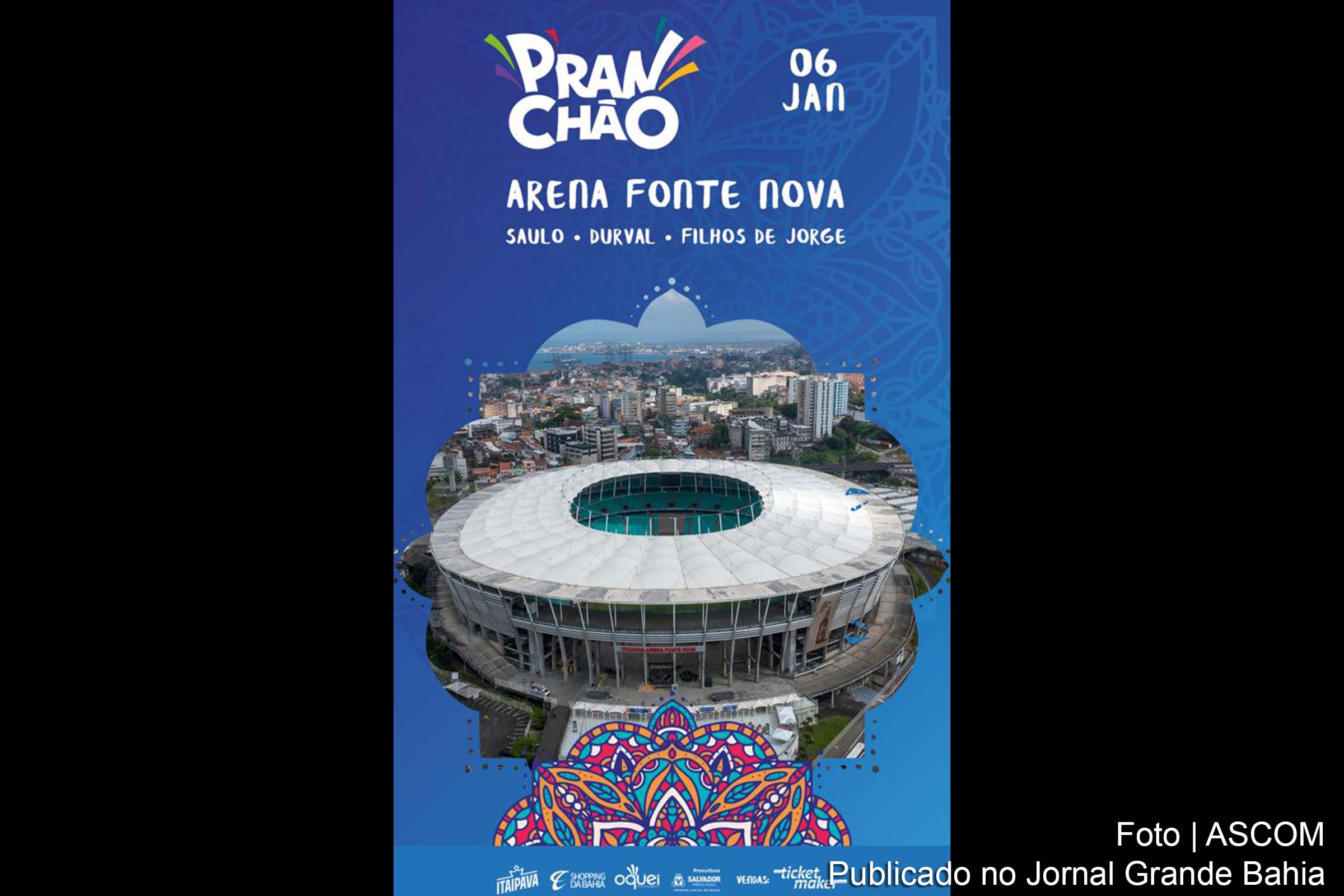 Salvador: Saulo, Durval e banda Filhos de Jorge são atrações do Pranchão 2024