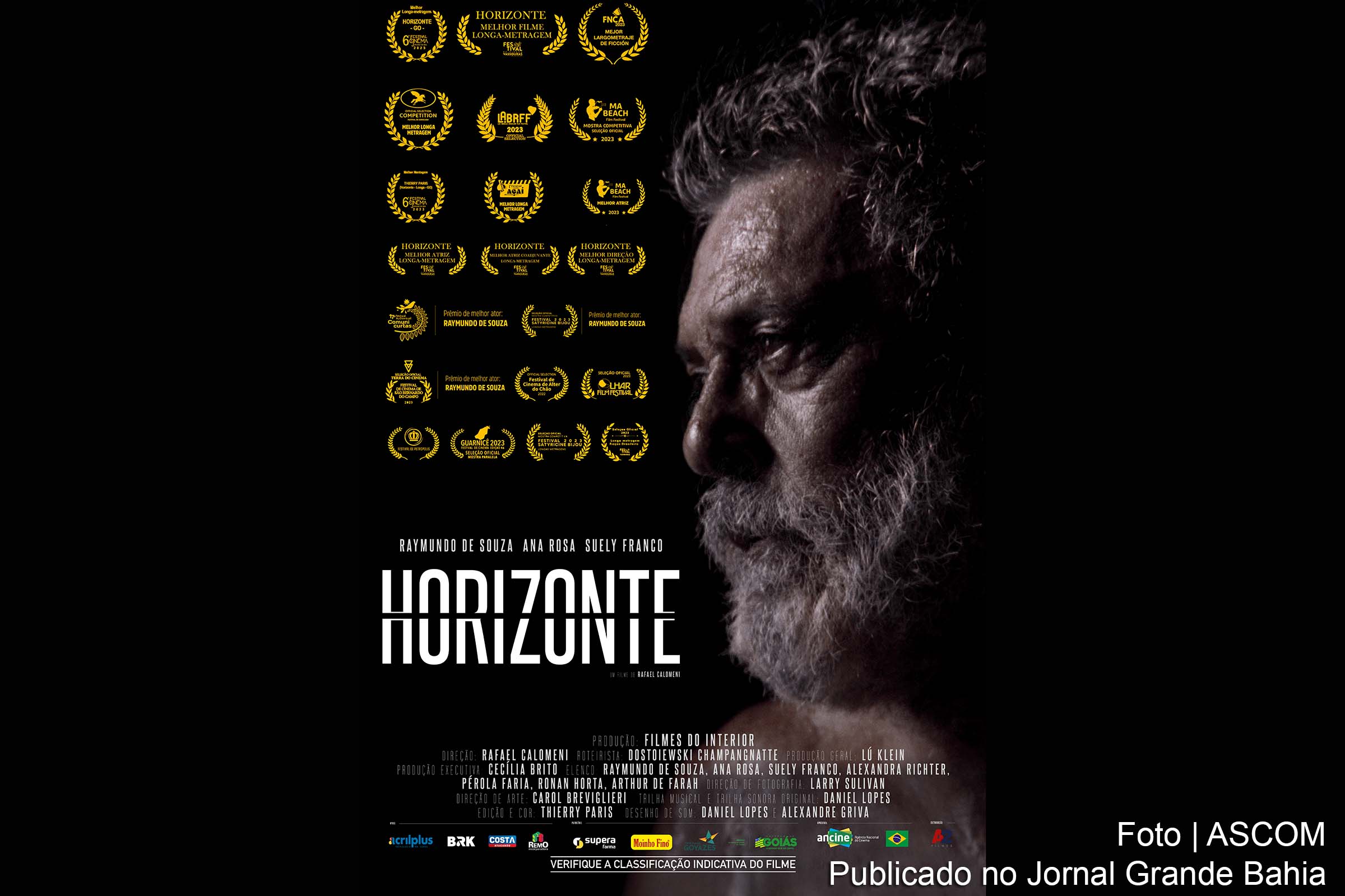 Drama intimista protagonizado por Suely Franco, Raymundo de Souza e Ana Rosa, "Horizonte" chega aos cinemas brasileiros em 15 de fevereiro.