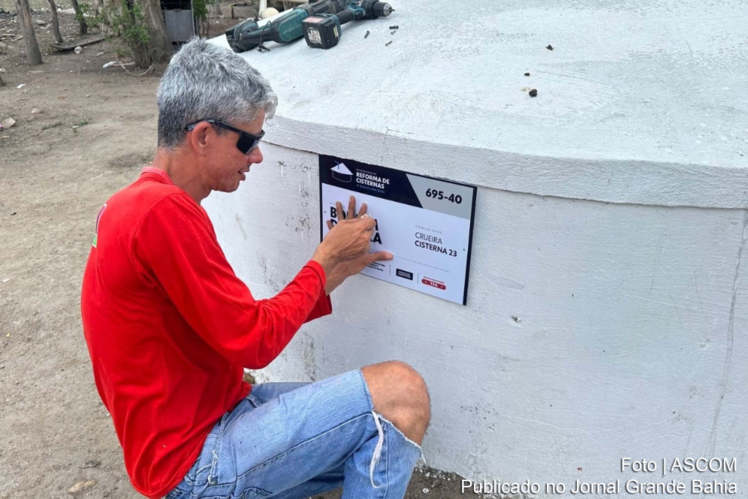 SEAGRI de Feira de Santana vai reformar 36 cisternas no Distrito de Jaguara