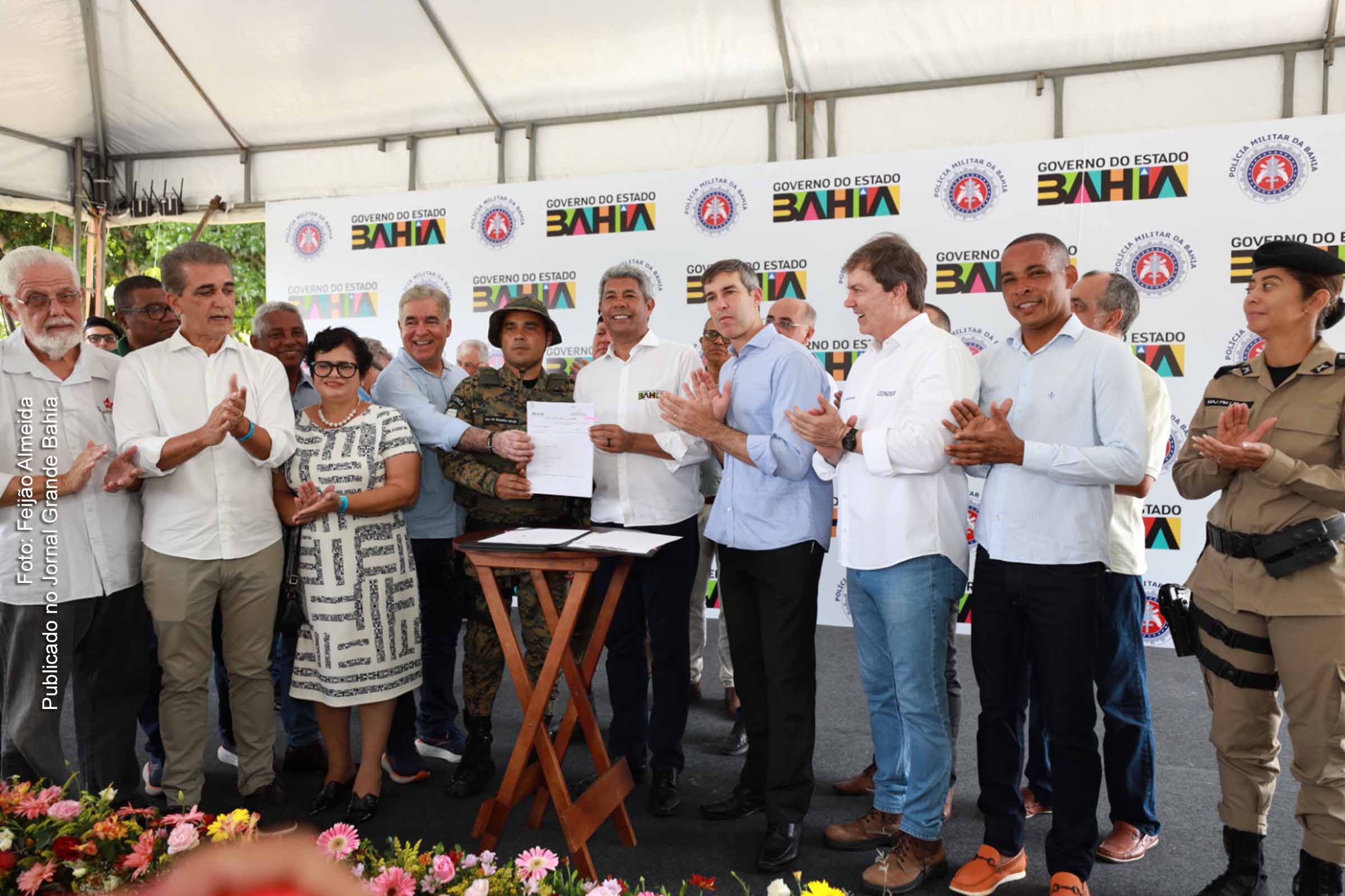 Governador Jerônimo sanciona Lei criando Companhia de Mediação de Conflitos Agrários e Urbanos da Polícia Militar da Bahia