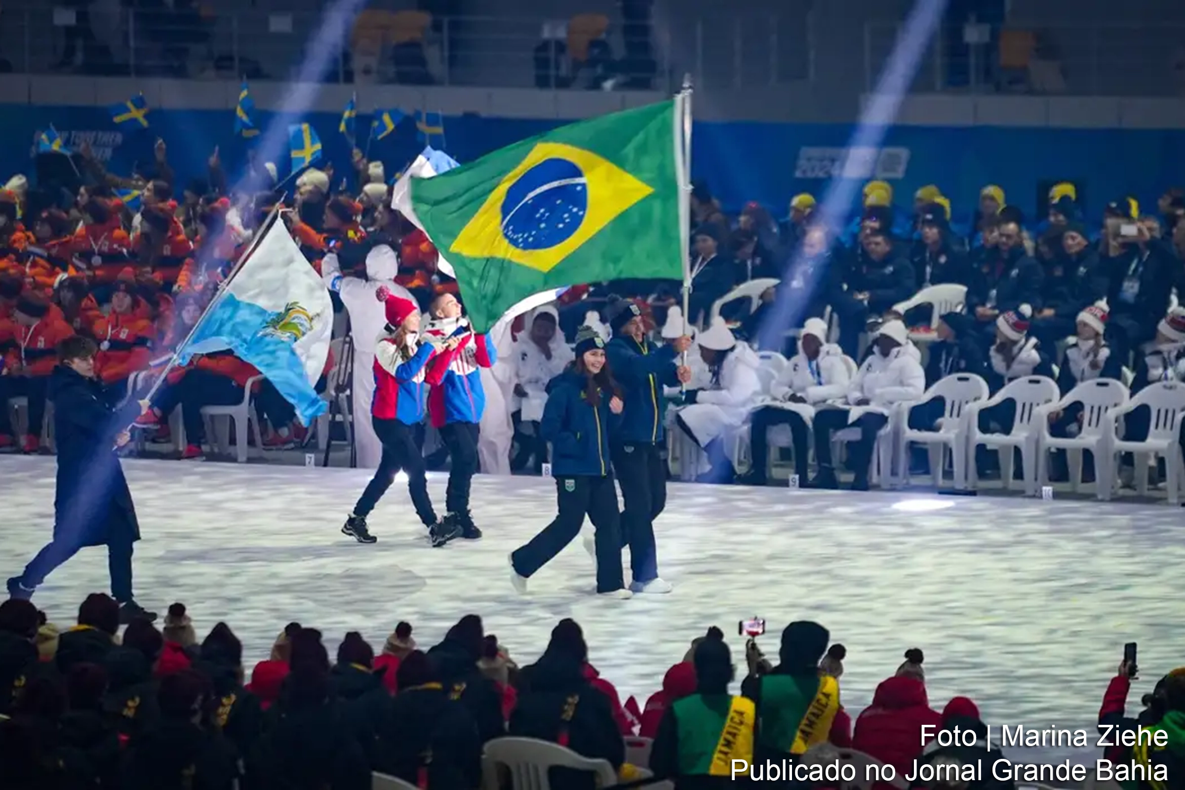 Cerimônia de abertura na Província de Gangwon celebra o passado, presente e futuro, enquanto mais de 1800 atletas de 78 países se preparam para competir em 15 modalidades.