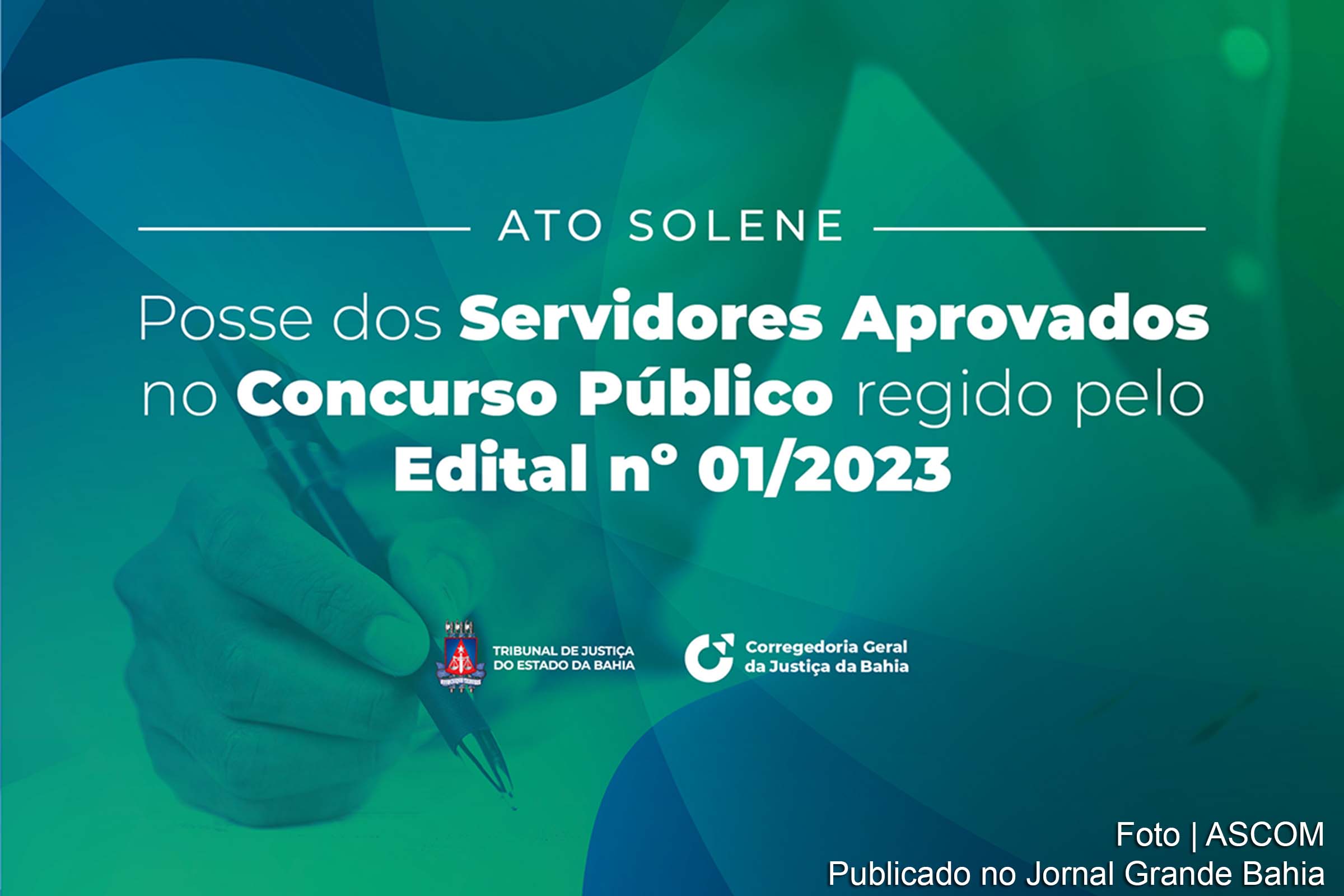 O Tribunal de Justiça da Bahia empossa 72 novos servidores, aprovados no concurso público de 2023, em cerimônia presidida pelo Desembargador Nilson Soares Castelo Branco.