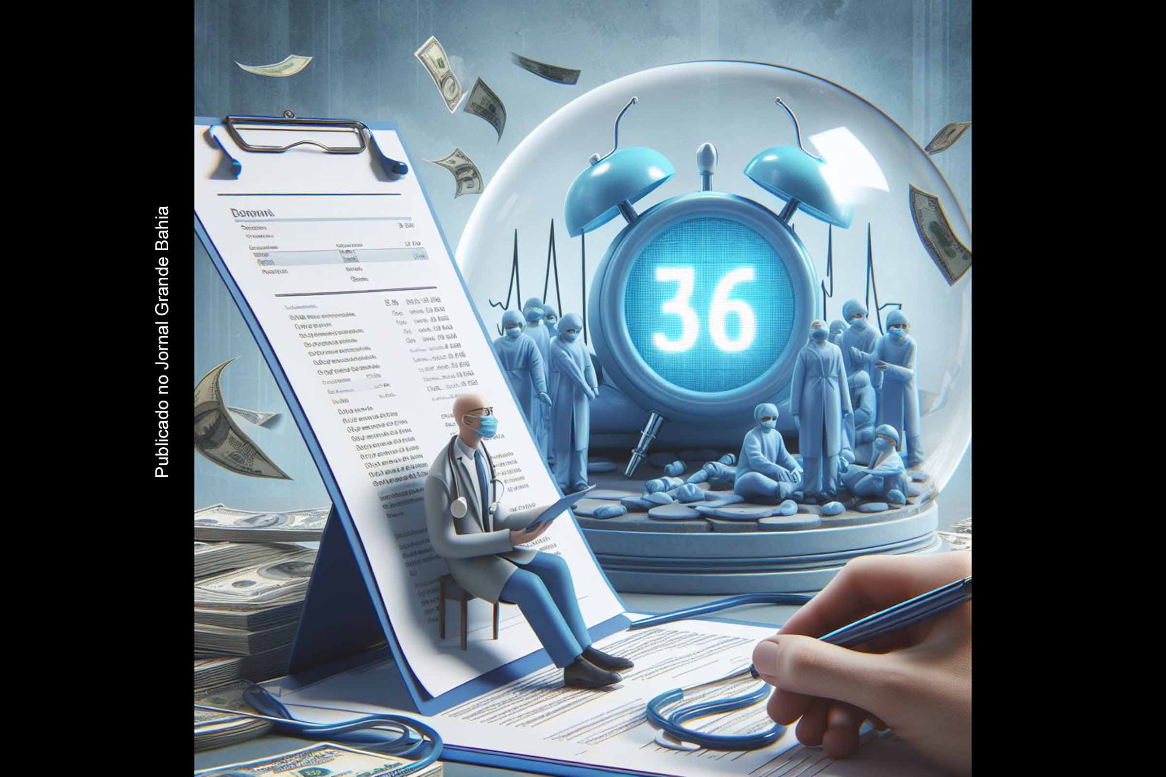 Projeto de Lei propõe jornada de 36 horas semanais para profissionais de saúde, visando aprimorar serviços