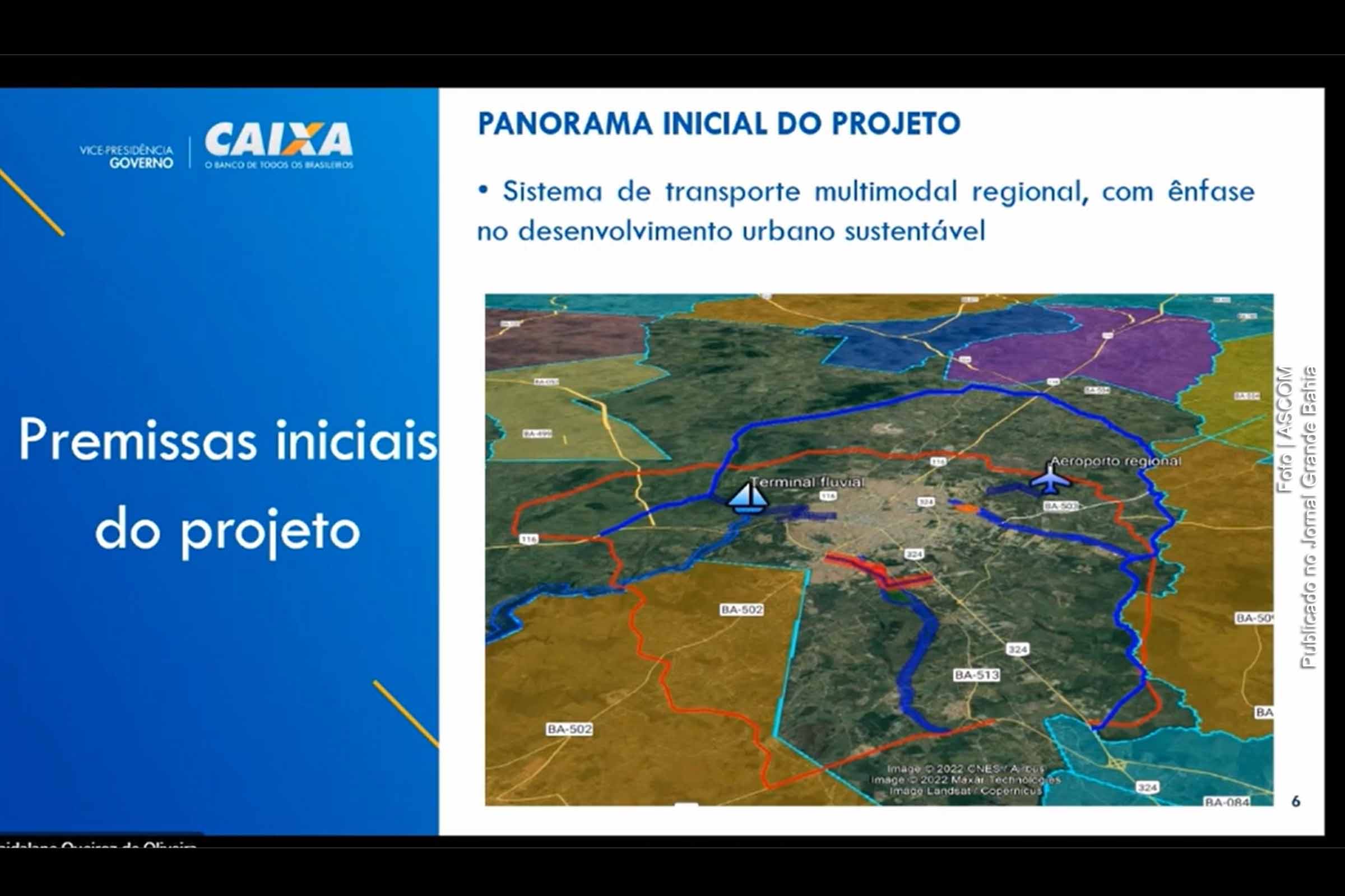 Proposta de construção do Novo Anel de Contorno de Feira de Santana foi apresentada pelo Governo Colbert Martins e tem perímetro com 106 km de extensão.