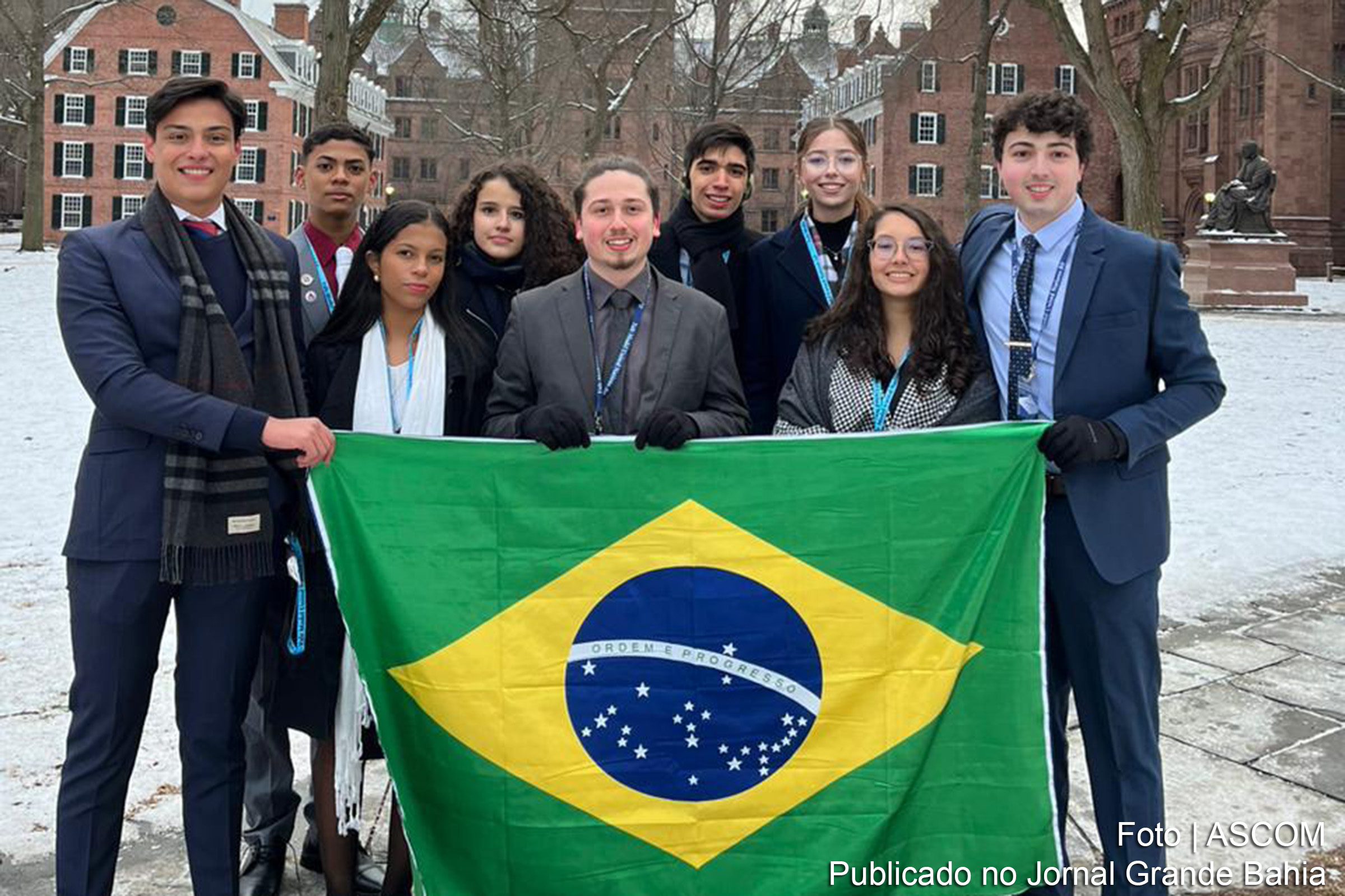 Estudantes de escolas estaduais da Bahia participam de simulações de conferências da ONU, nos EUA