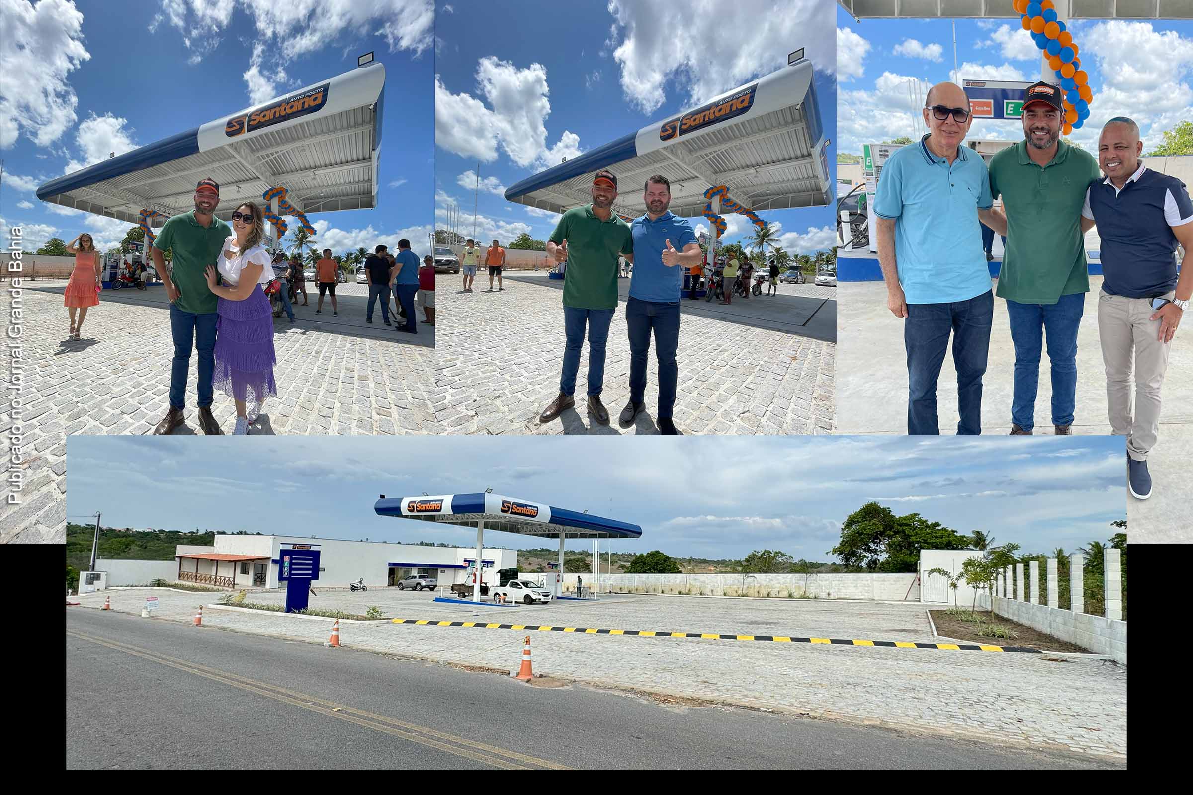 Coração de Maria: Comunidade e lideranças políticas prestigiam inauguração do Auto Posto Santana no Distrito do Retiro