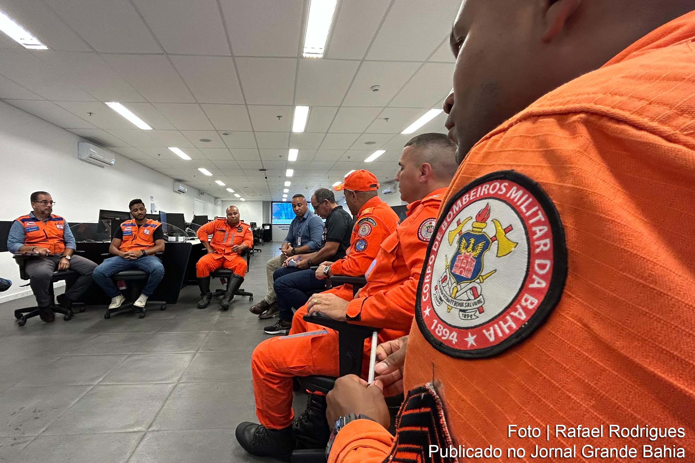 SSP Bahia ativa Centro Integrado de Comando e Controle para monitorar cidades atingidas pelas fortes chuvas