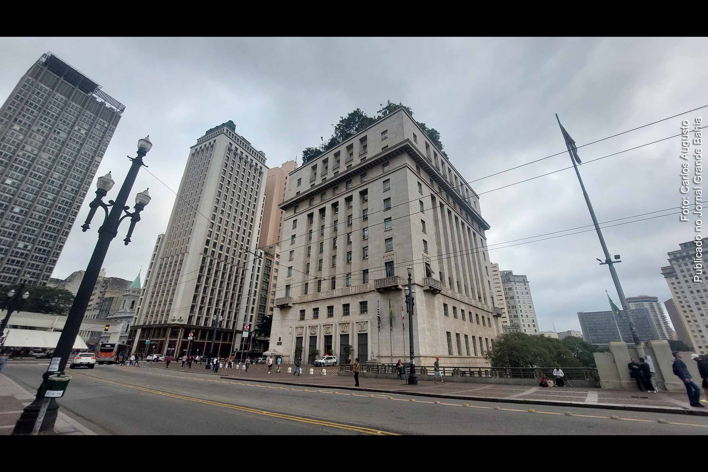 Edifício-sede da Prefeitura de São Paulo.