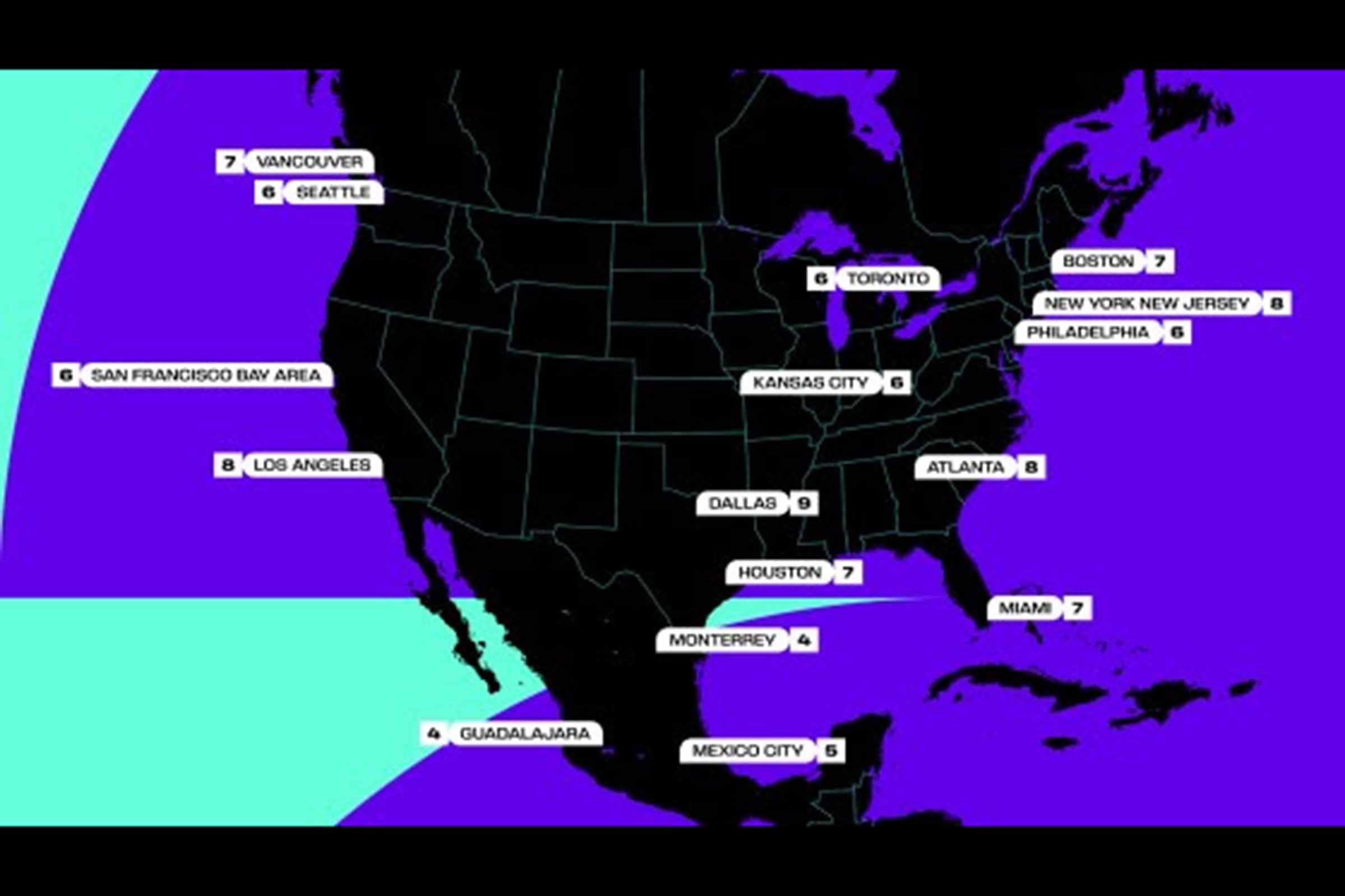 FIFA anuncia final da Copa do Mundo 2026 no Estádio Azteca e abertura em Toronto, Cidade do México e Los Angeles