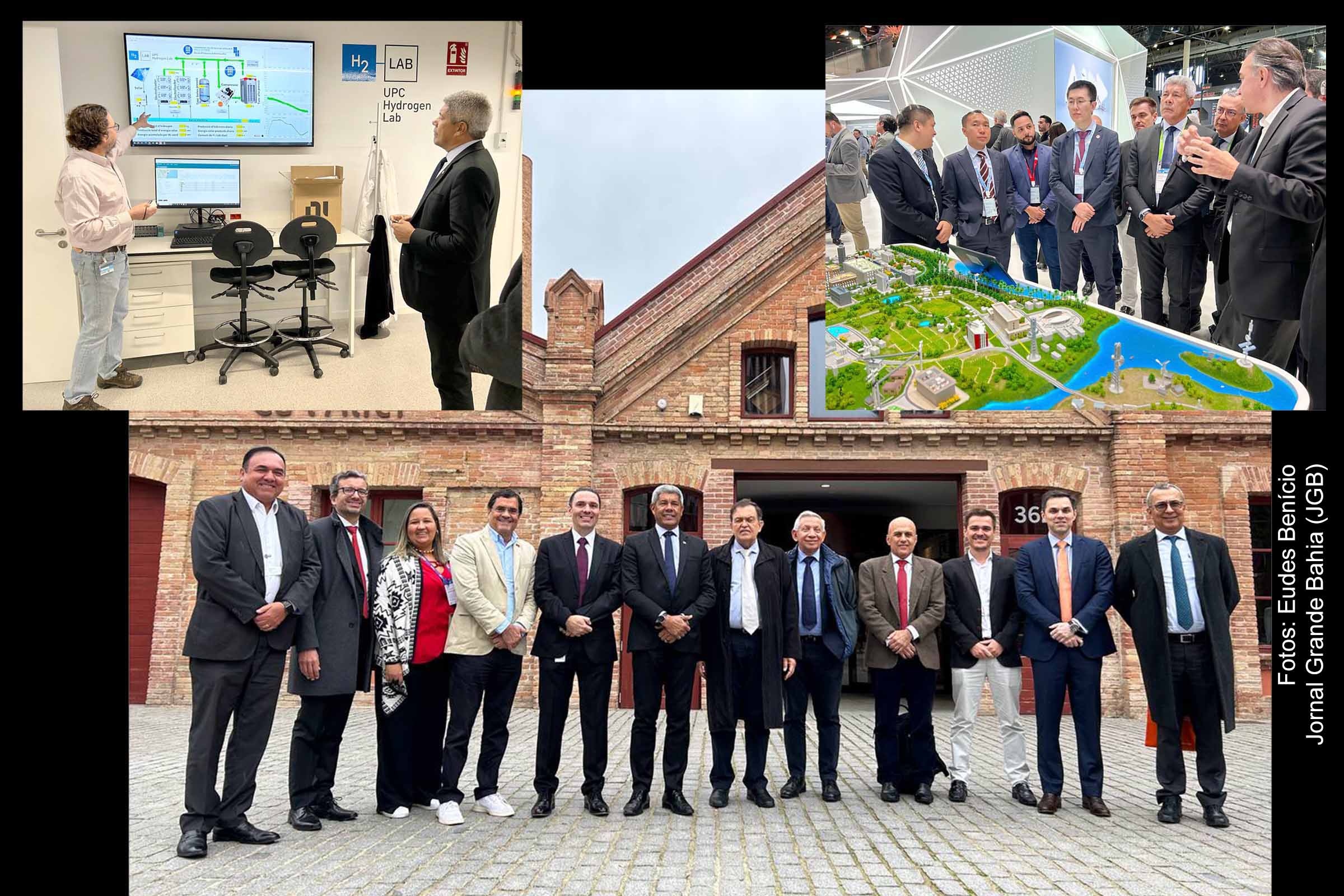 Jerônimo Rodrigues, governador da Bahia, visita o Centro de Pesquisa e Tecnologia em Hidrogênio na Universidade Politécnica da Catalunha, na Espanha, para estabelecer parceria crucial.