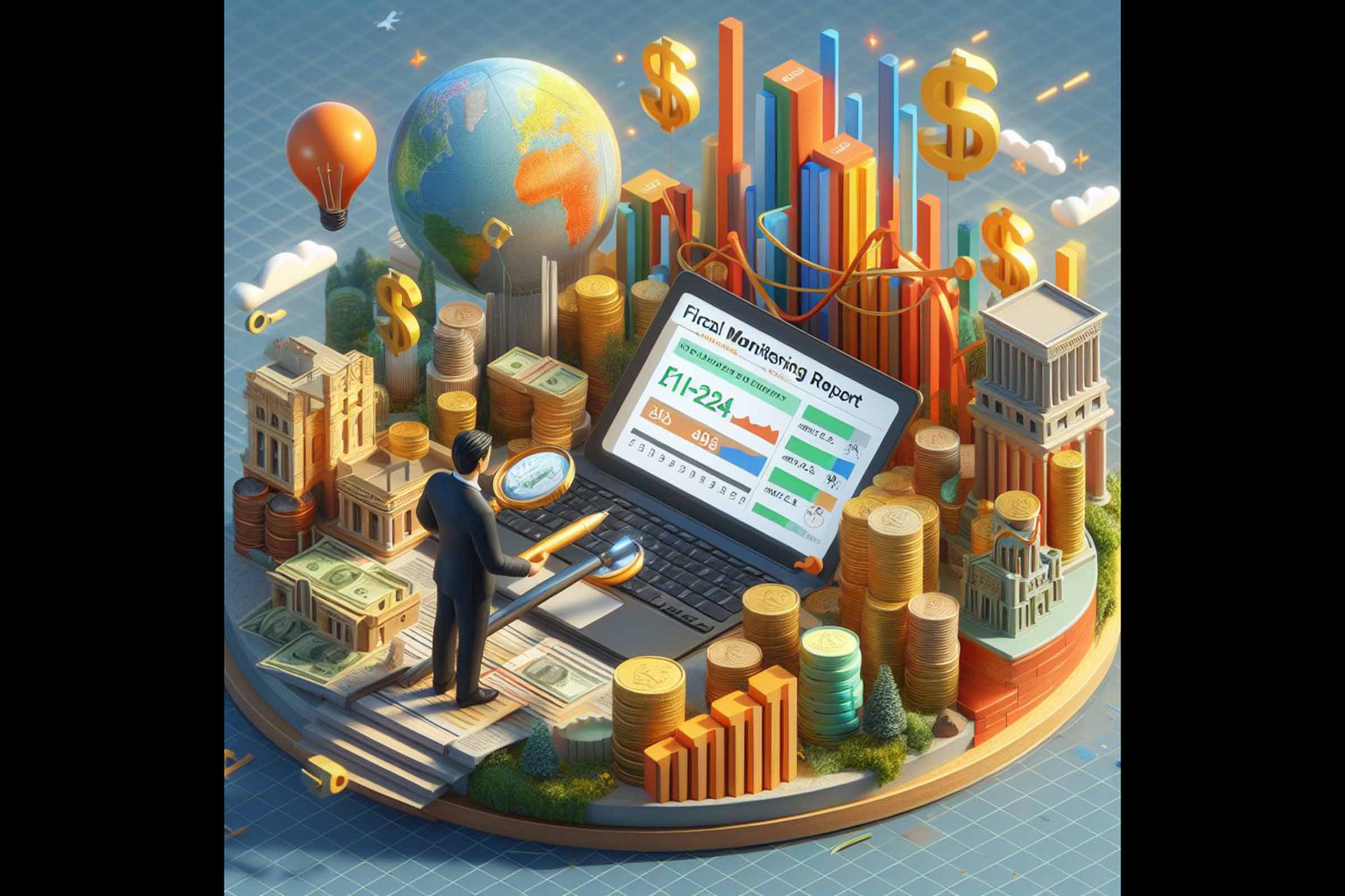 IFI ajusta perspectivas para 2024 com revisão do PIB e alerta sobre déficit zero.