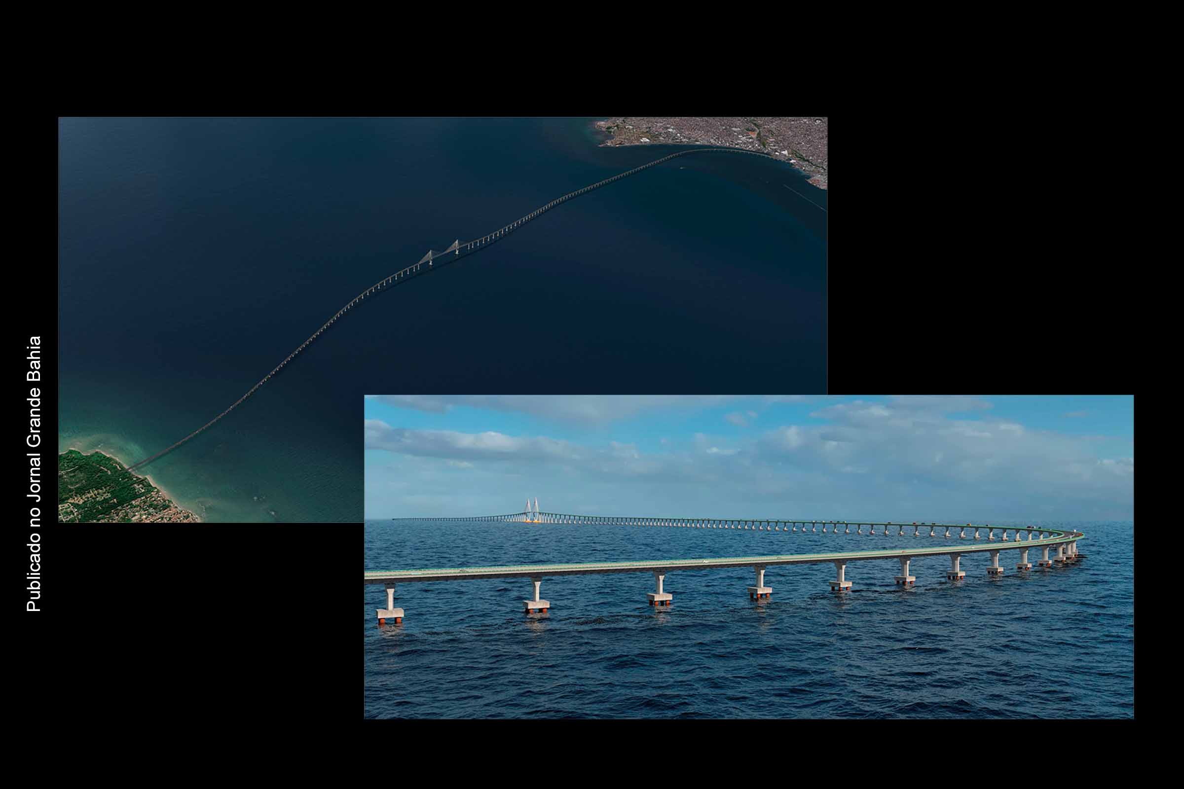 Tudo sobre a Ponte Salvador-Itaparica; Estrutura tem 12,4 km de extensão sobre a Baía de Todos os Santos; Conheça características do projeto de PPP