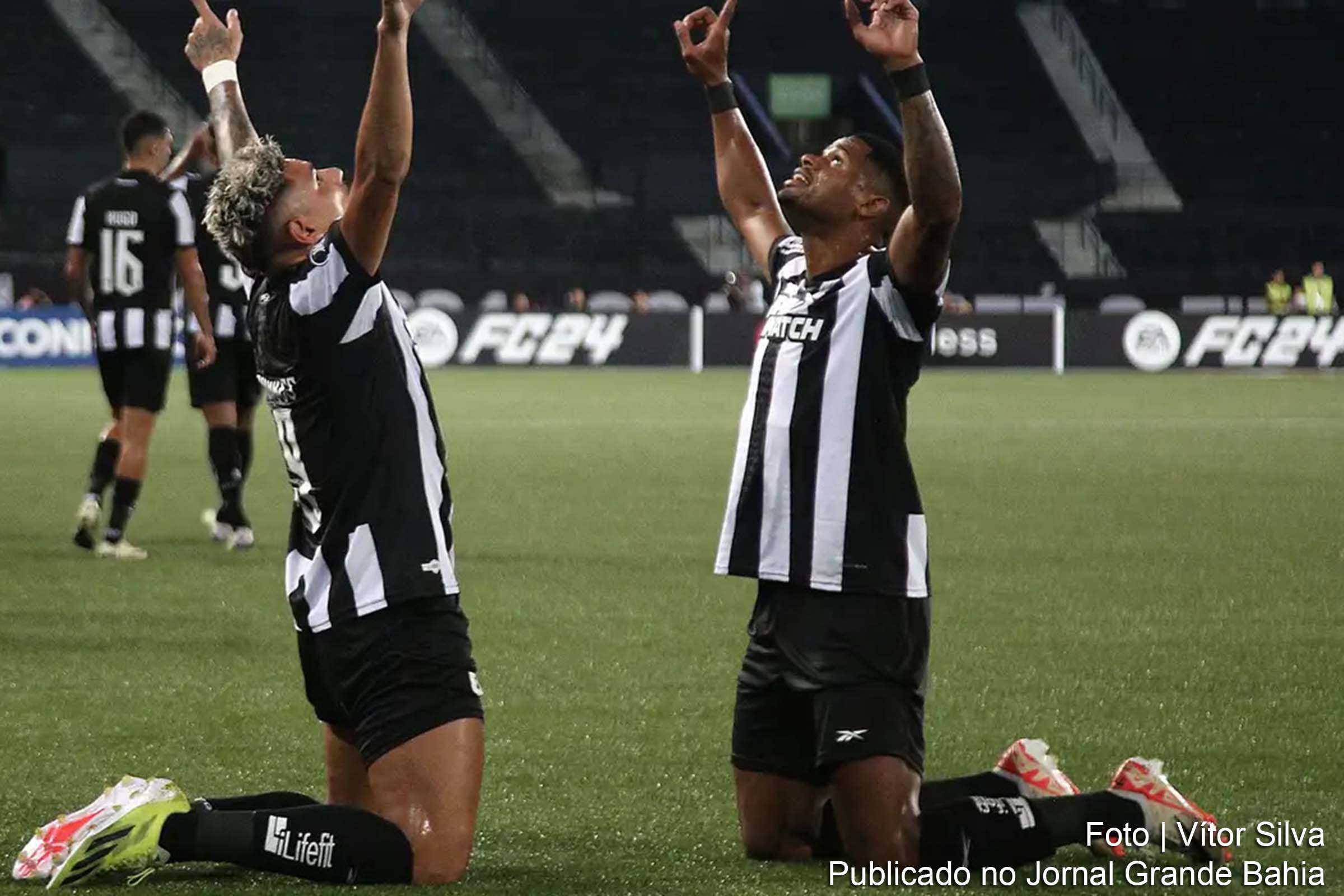 O Botafogo assegura sua vaga na próxima fase da pré-Libertadores ao vencer o Aurora por uma margem convincente de 6 a 0.