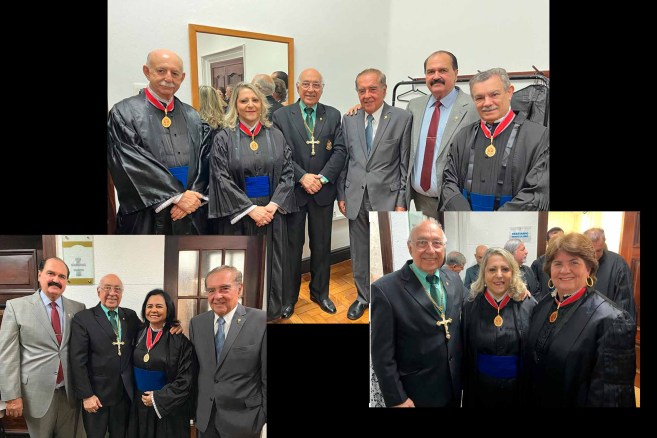 Personalidades da Bahia participam da posse da desembargadora Cynthia Maria Pina Resende como presidente do TJBA.