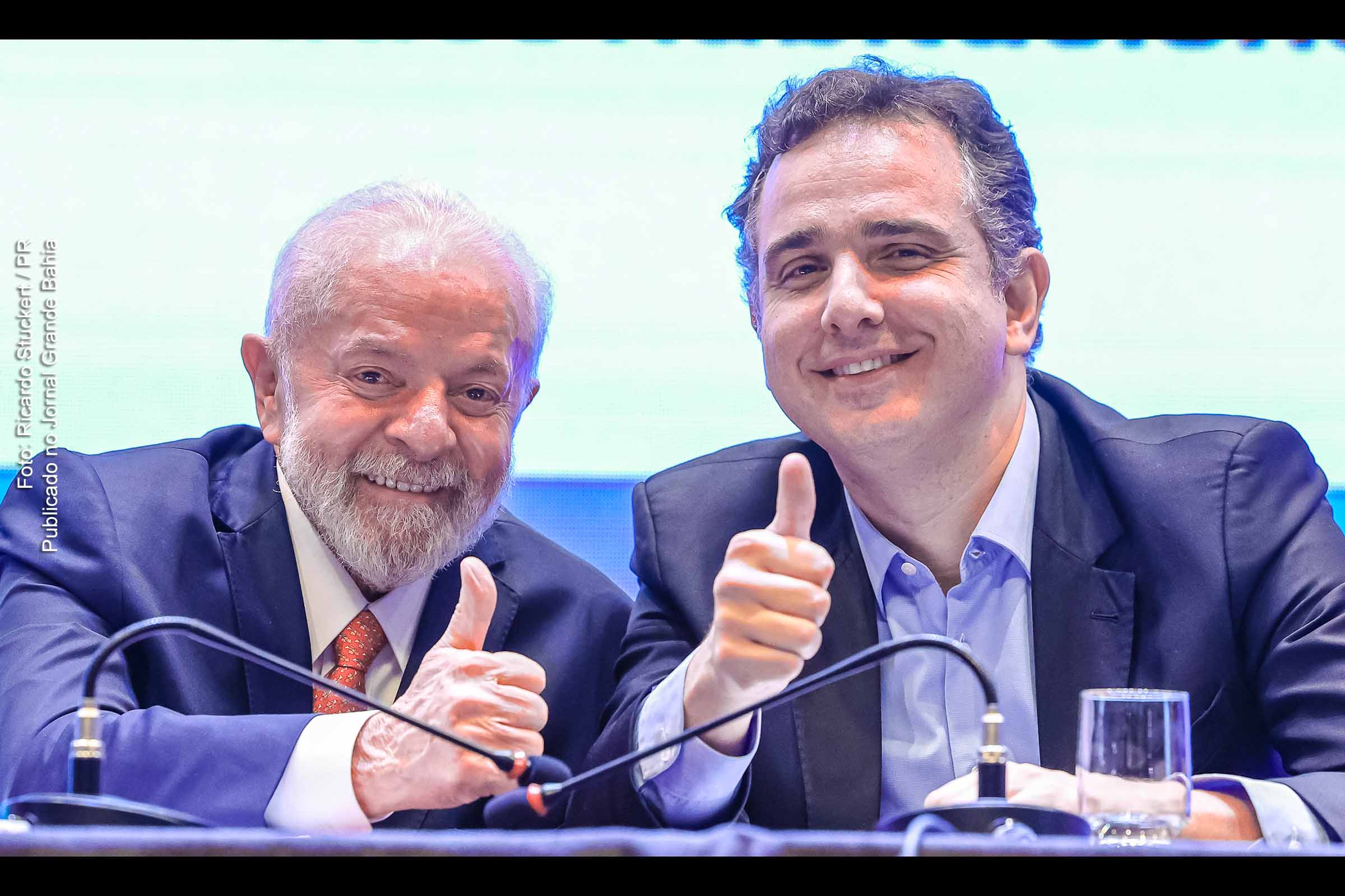 Presidente Lula e senador Rodrigo Pacheco comentam Operação Tempus Veritatis.