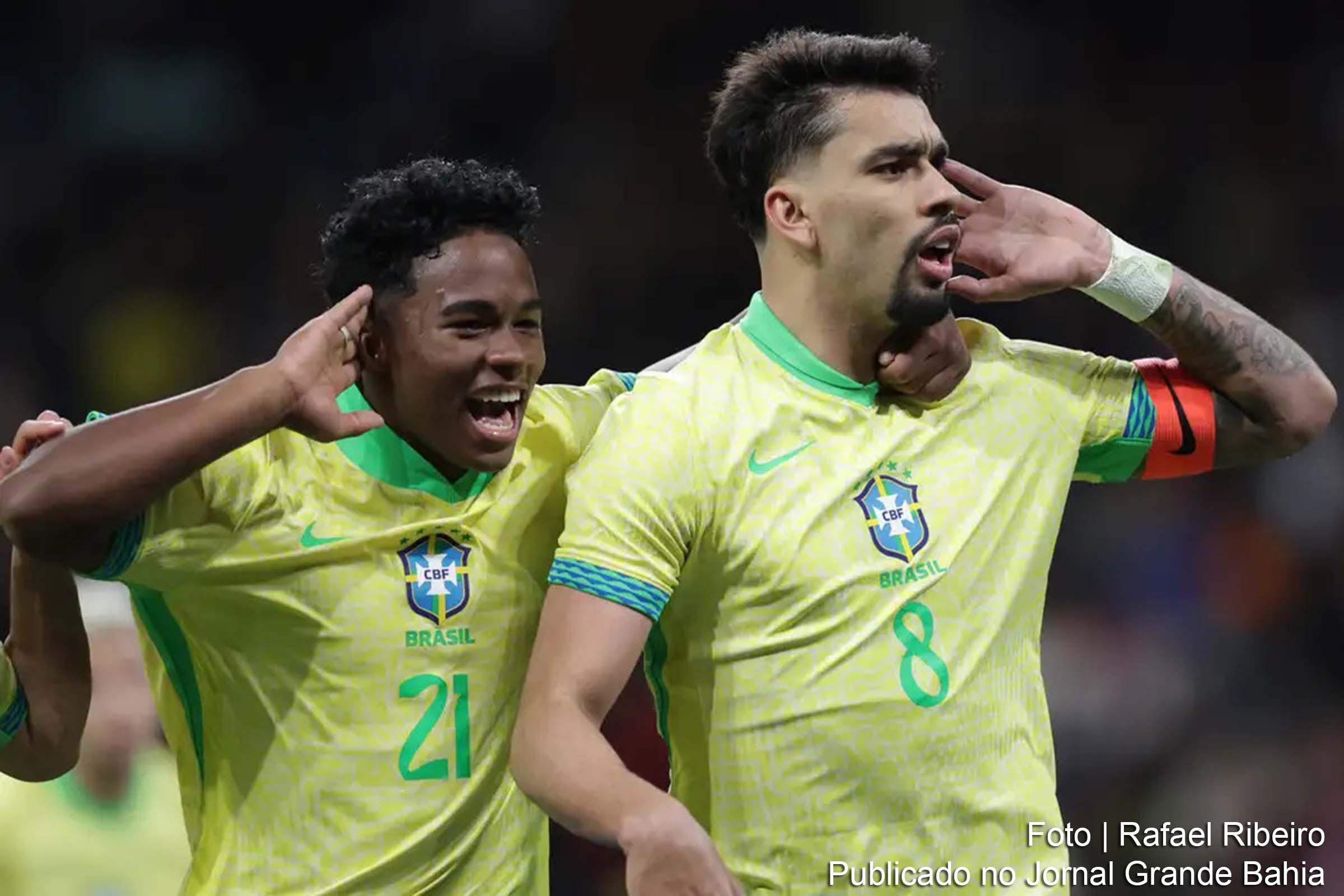 Brasil e Espanha empatam em 3 a 3 em Amistoso Internacional