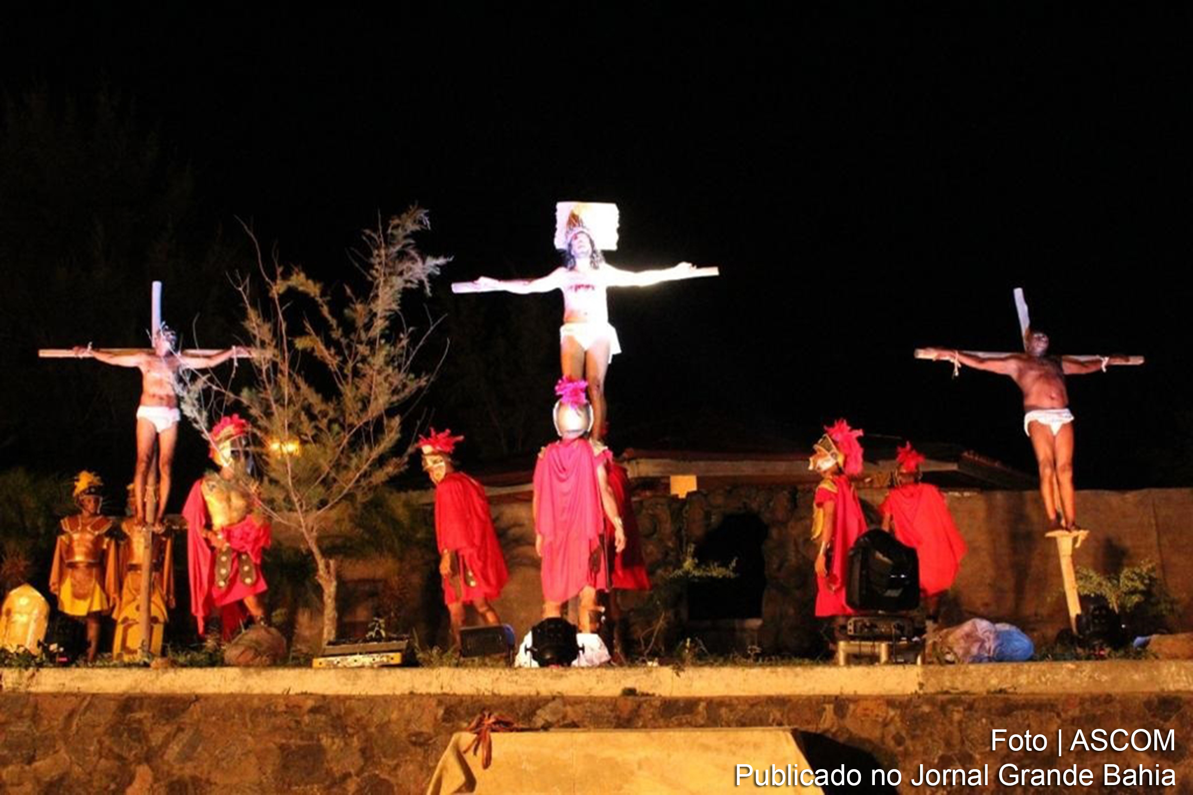 Feira de Santana: Joia da Princesa sedia espetáculo Paixão e Morte de Cristo