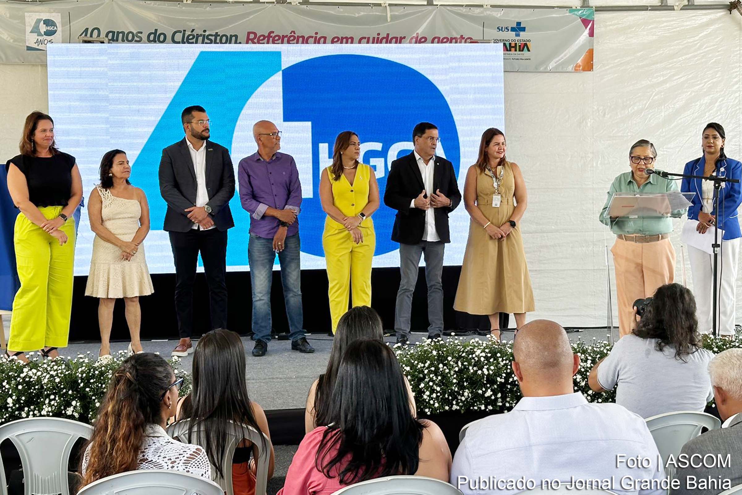 Evento marca quatro décadas de dedicação e avanços tecnológicos na saúde pública de Feira de Santana.