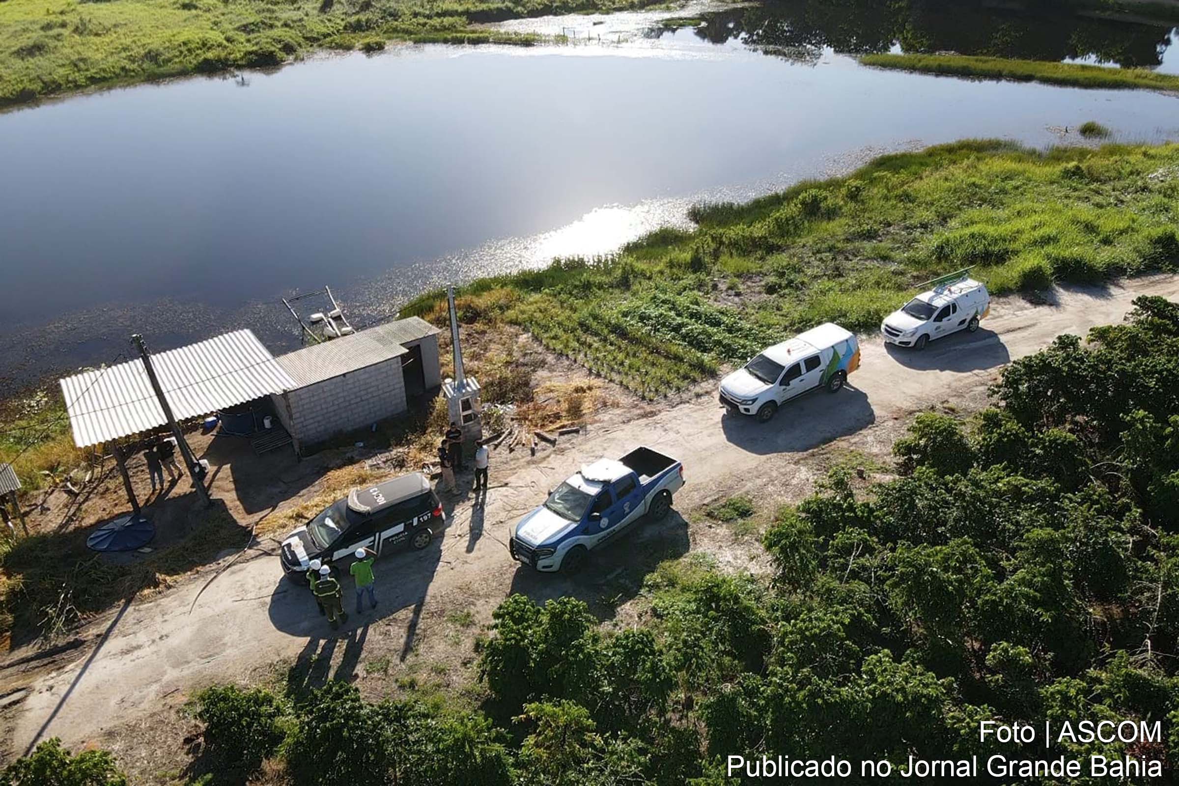 Neoenergia Coelba e Polícia Civil identificaram e desativaram uma ligação clandestina de energia em Nova Viçosa.