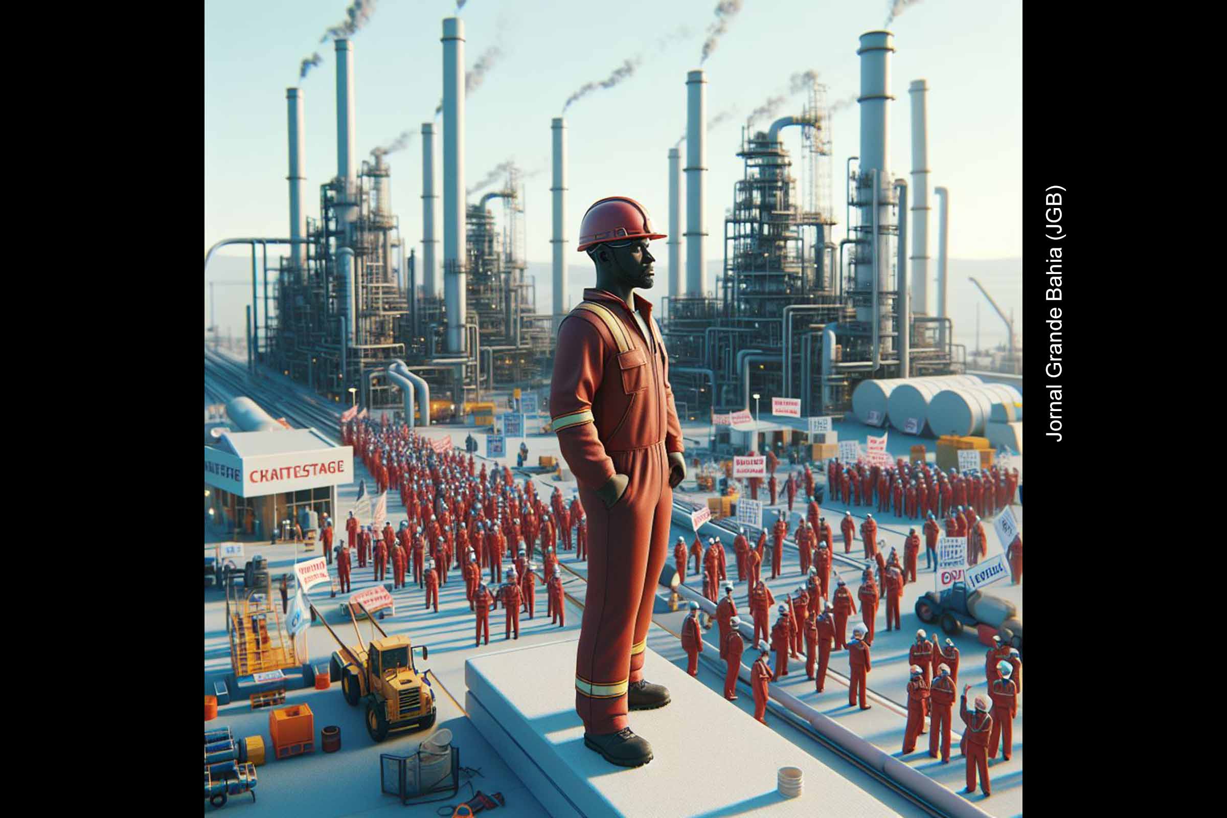 Paralisação na Refinaria Mataripe contra demissões da Acelen tem ampla adesão dos trabalhadores, diz FUP