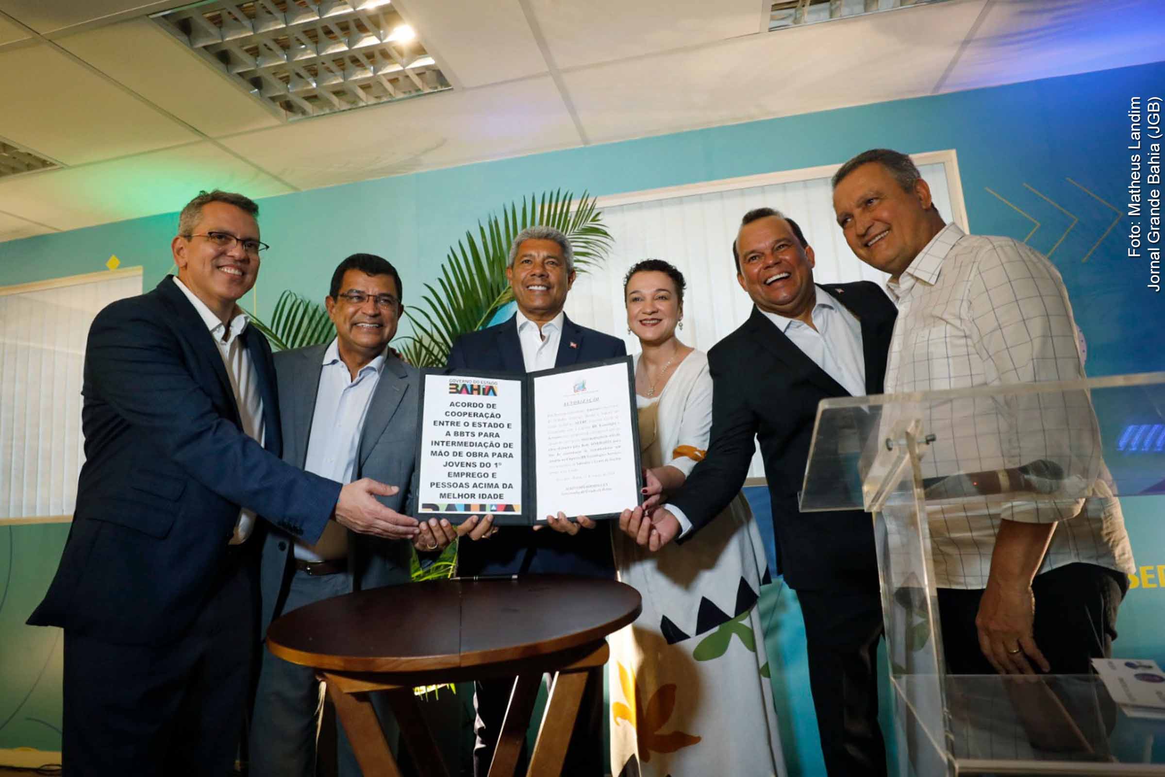 Parceria entre Governo da Bahia e Banco do Brasil prevê criação de mais de 2 mil empregos no estado, diz governador Jerônimo Rodrigues