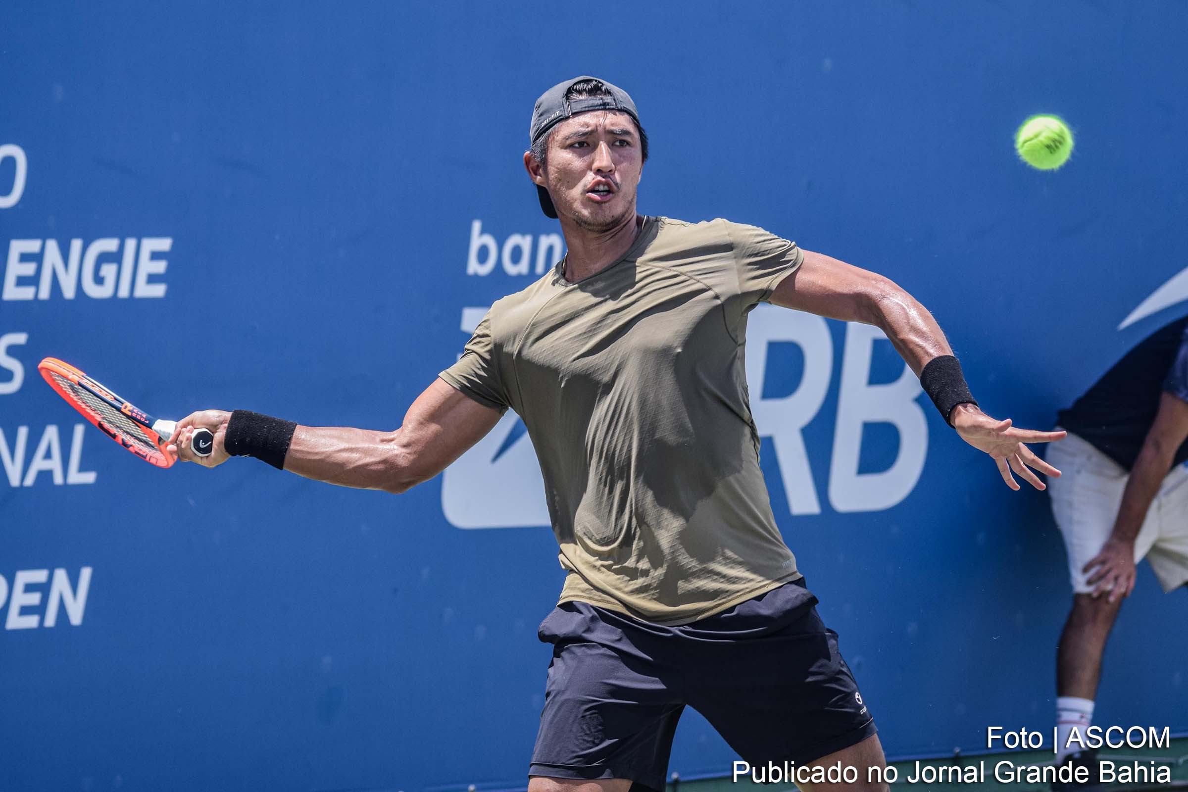 Pedro Sakamoto e Mateus Alves garantem vitórias em suas estreias no Circuito Banco BRB/ENGIE de Tênis Profissional.