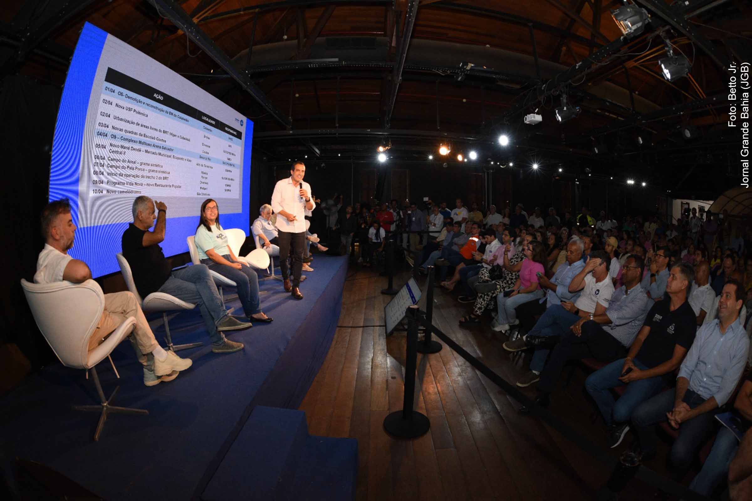 Ações em comemoração pelos 475 anos de fundação de Salvador incluem inaugurações, obras e melhorias em diversas áreas da cidade, diz prefeito Bruno Reis.