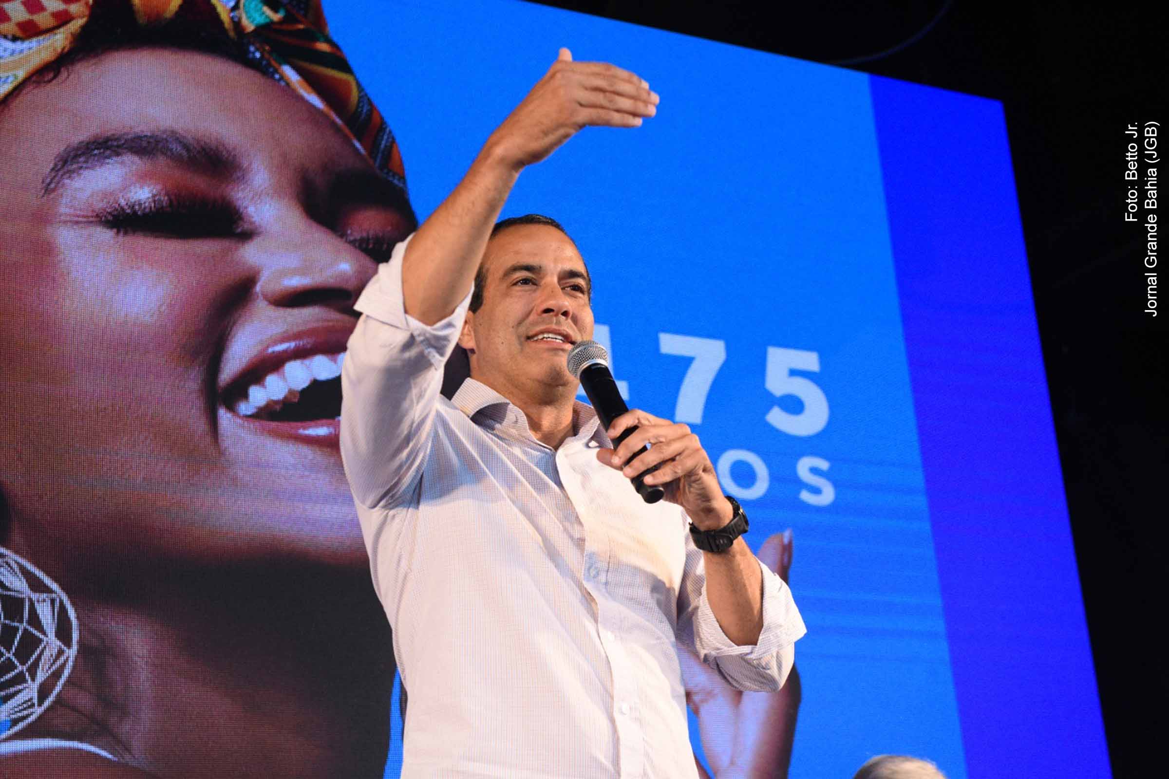 Prefeito Bruno Reis apresenta programação completa do Festival Viva Salvador em coletiva de imprensa.