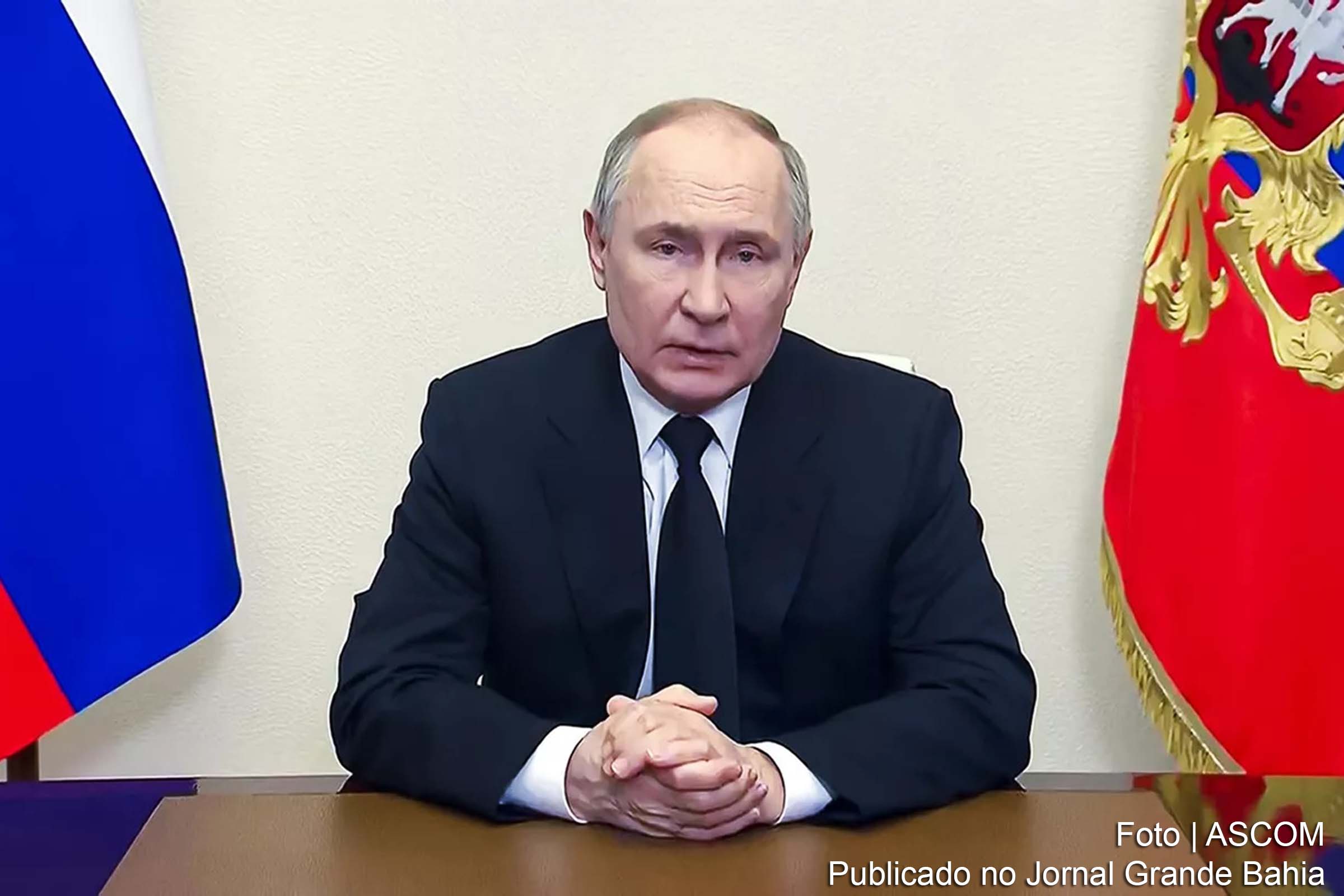 Presidente russo afirma que radicais islâmicos são responsáveis pelo ataque e promete punição justa e inevitável.