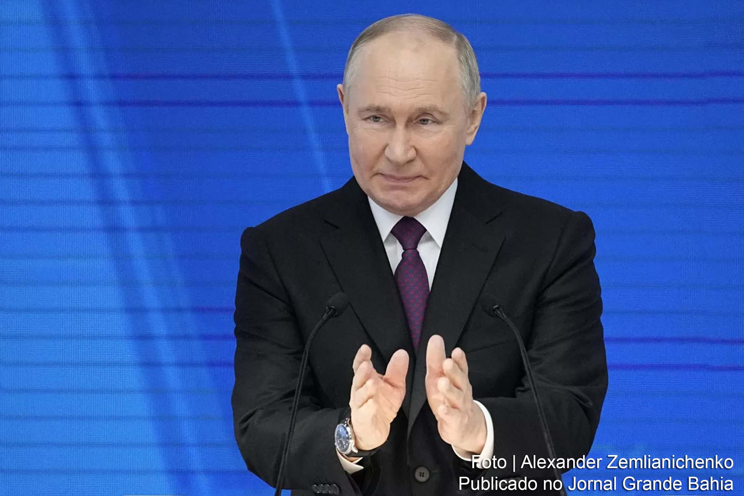 Presidente Vladimir Putin expressa liderança russa no multilateralismo em discurso na Assembleia Federal