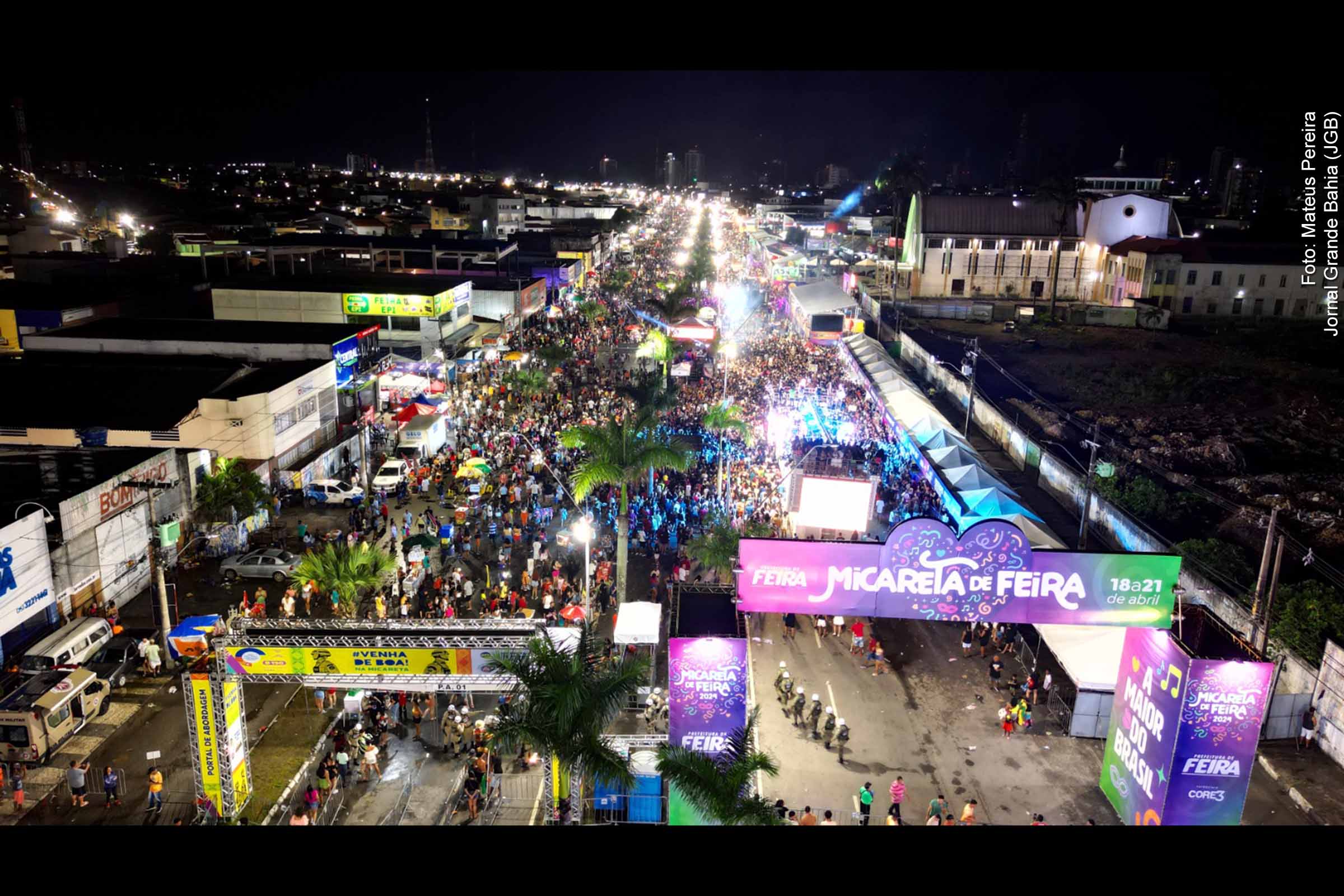 700 mil foliões participaram da Micareta 2024 de Feira de Santana; SSP registra ausência de Crimes Graves