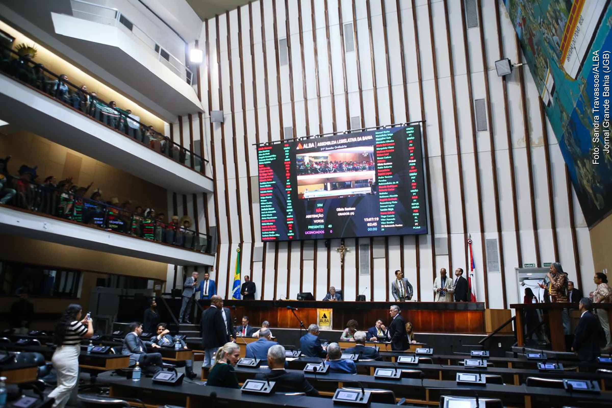 Presidente em exercício Zé Raimundo destaca "votação histórica" na Assembleia Legislativa da Bahia.