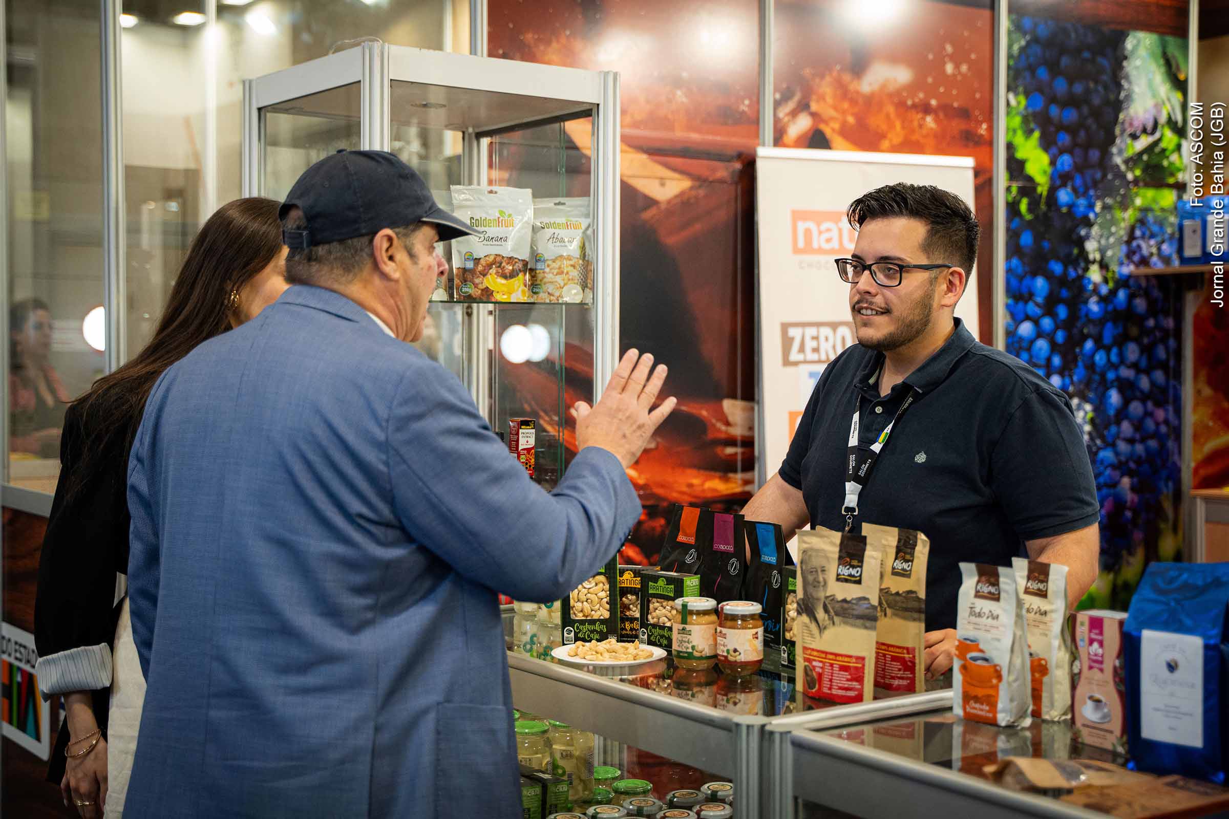 Produtos da agricultura familiar da Bahia encantam visitantes no evento internacional em Madrid.