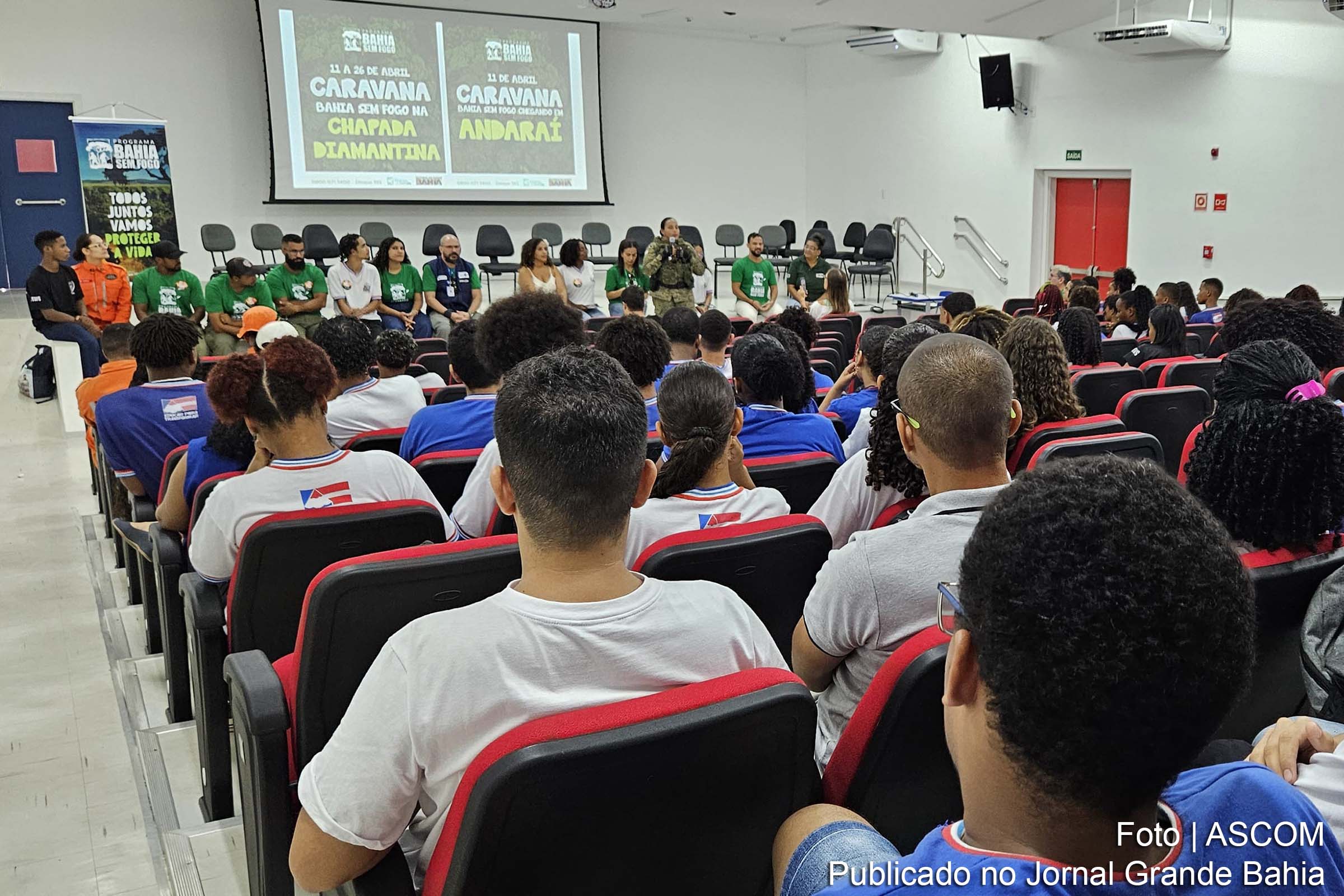 Proteção do patrimônio natural da Chapada Diamantina é missão da Caravana Bahia Sem Fogo