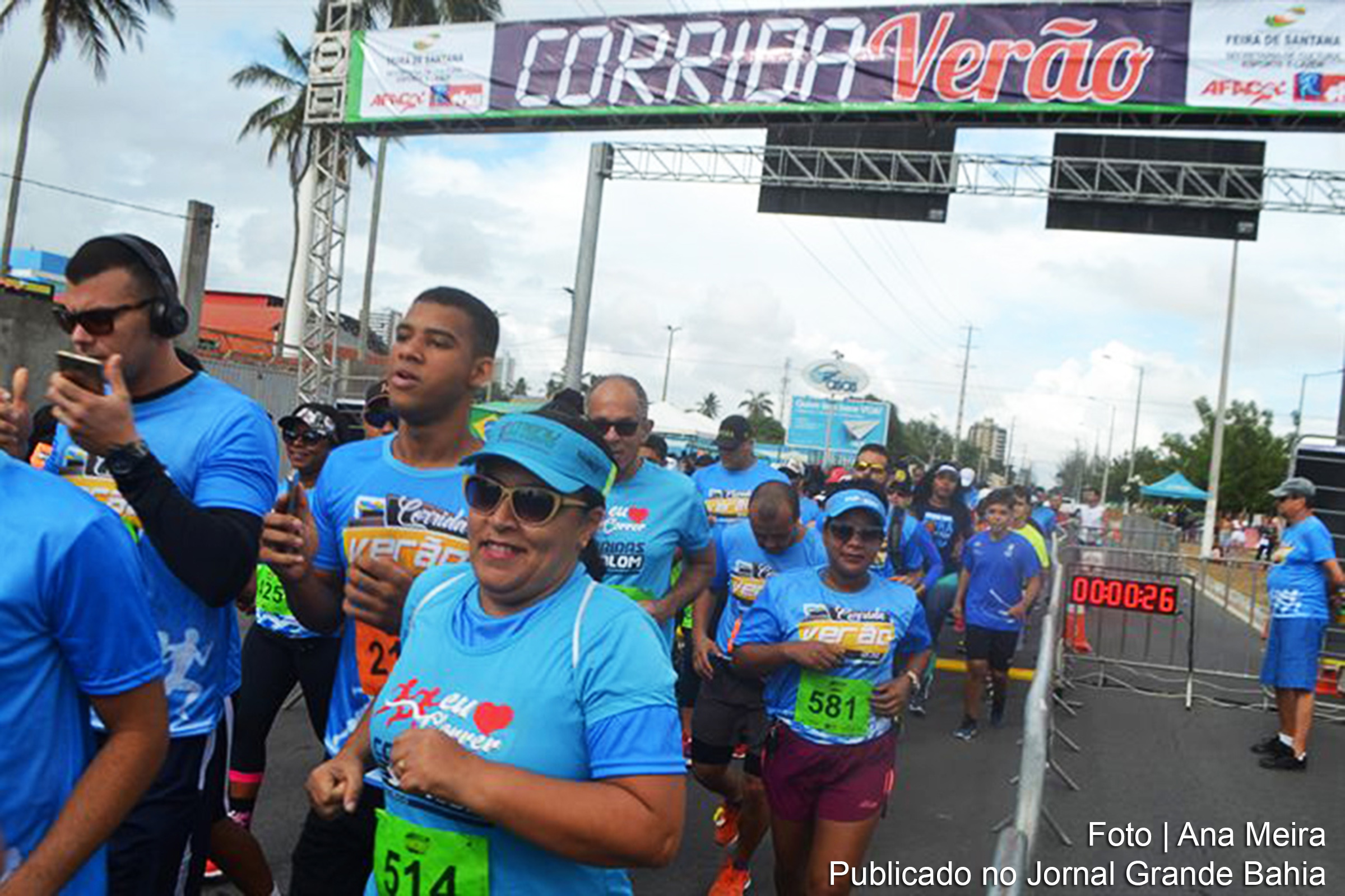 Mais de 300 atletas participarão da corrida de 6km na Noide Cerqueira.