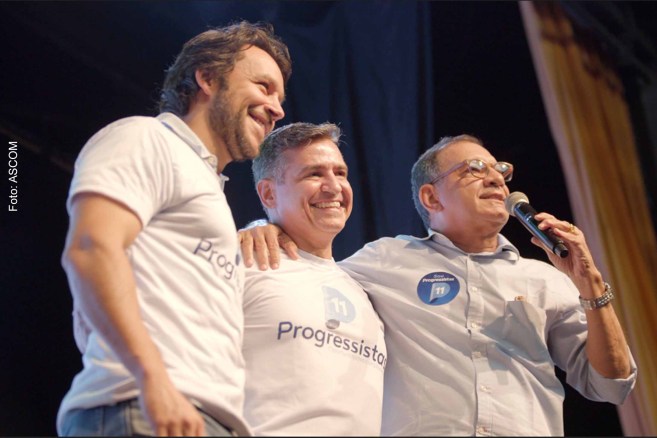 Yuri Guimarães, presidente do PP de Feira de Santana, ganha destaque político nas Eleições 2024.