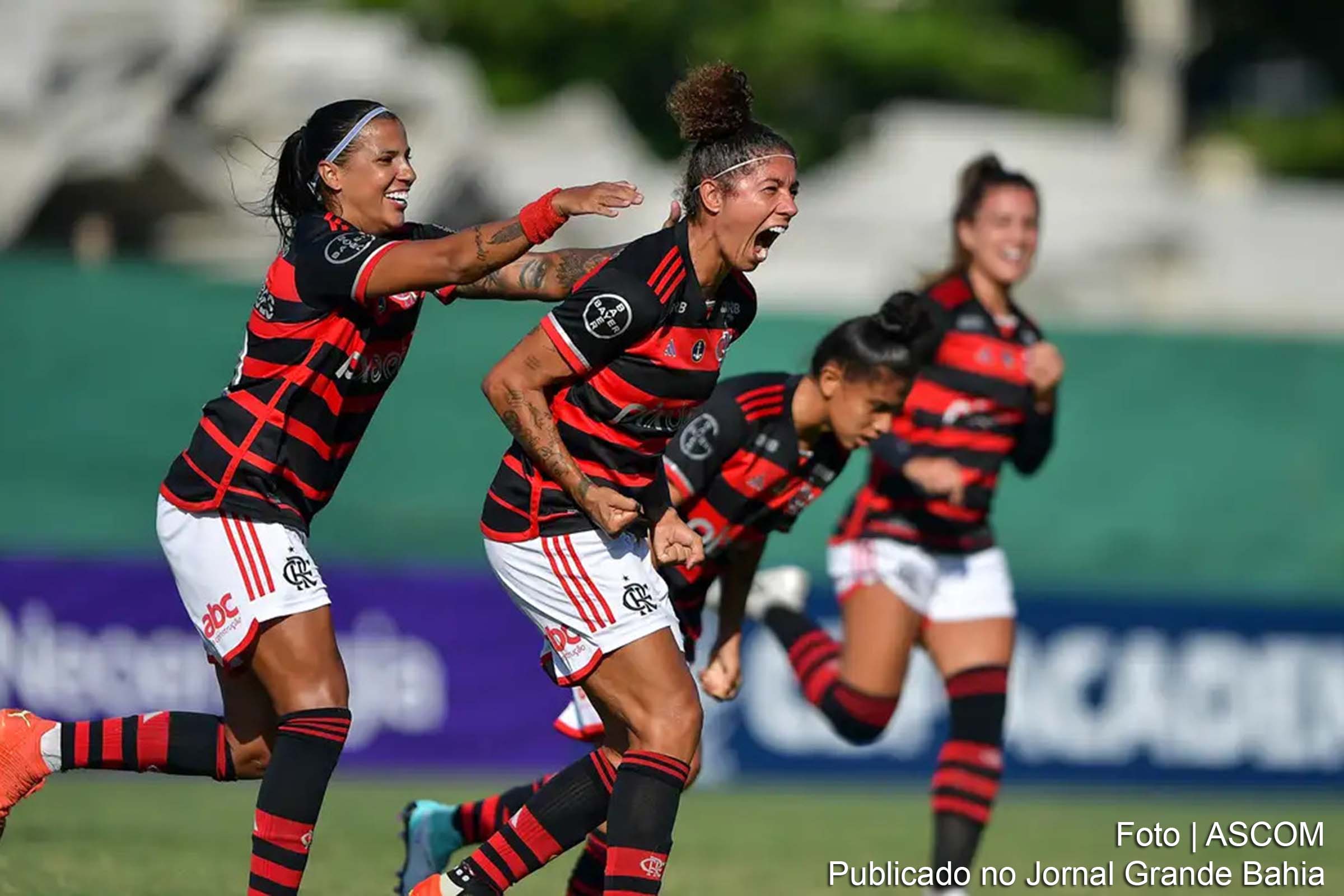 Flamengo vence Santos com goleada por 7 a 0 no Brasileiro Feminino