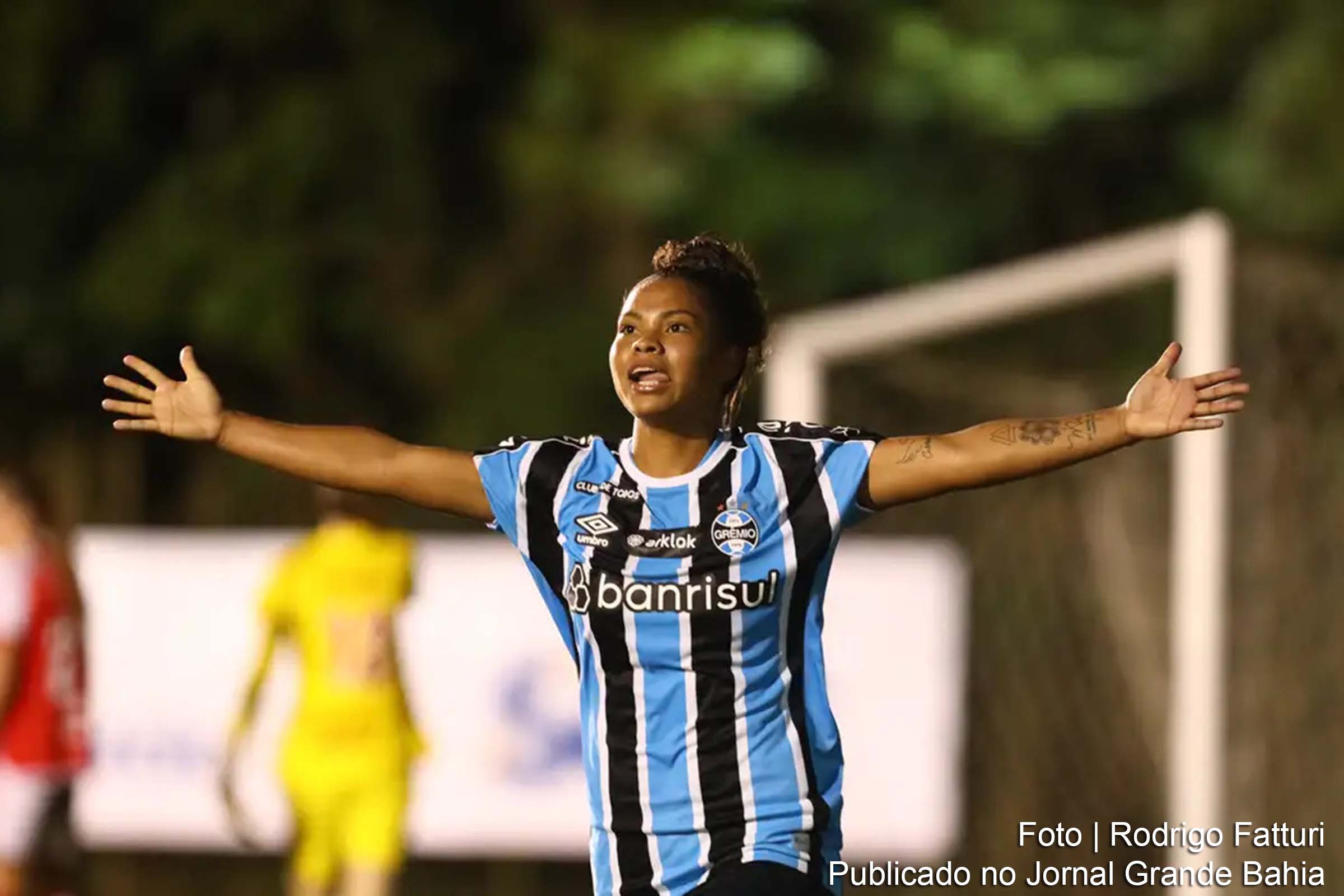 Grêmio derrota Internacional por 2 a 0 em partida válida pela 5ª rodada do Campeonato Brasileiro Feminino.