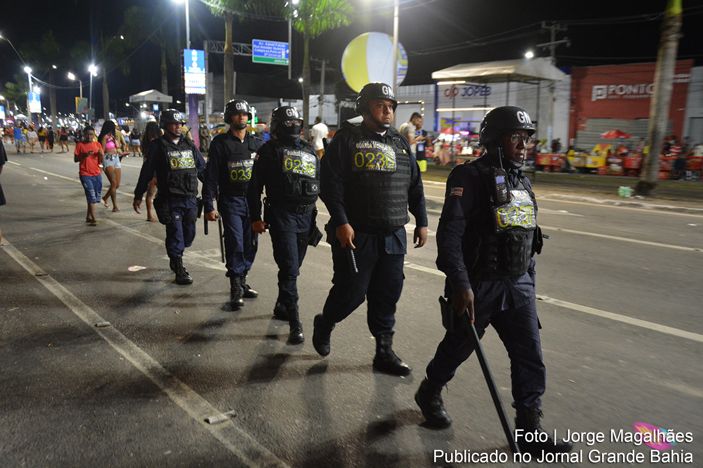 Serviços de Segurança do Governo Colbert Martins durante a Micareta 2024 de Feira de Santana