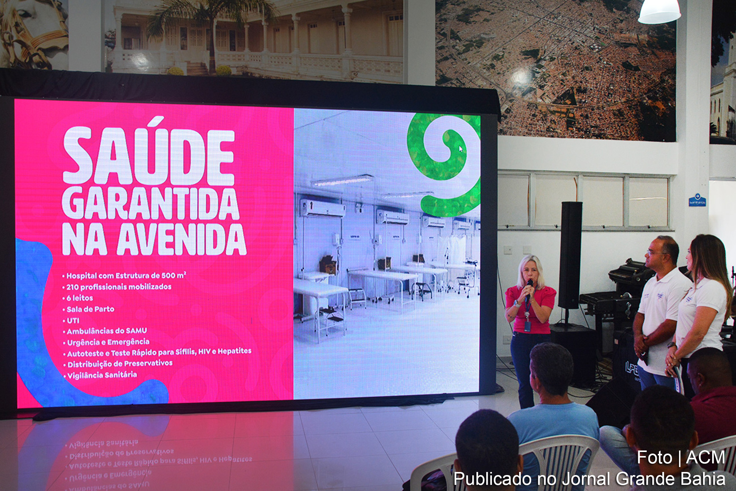 Hospital da Mulher de Feira de Santana assegura assistência médica para gestantes na Micareta 2024