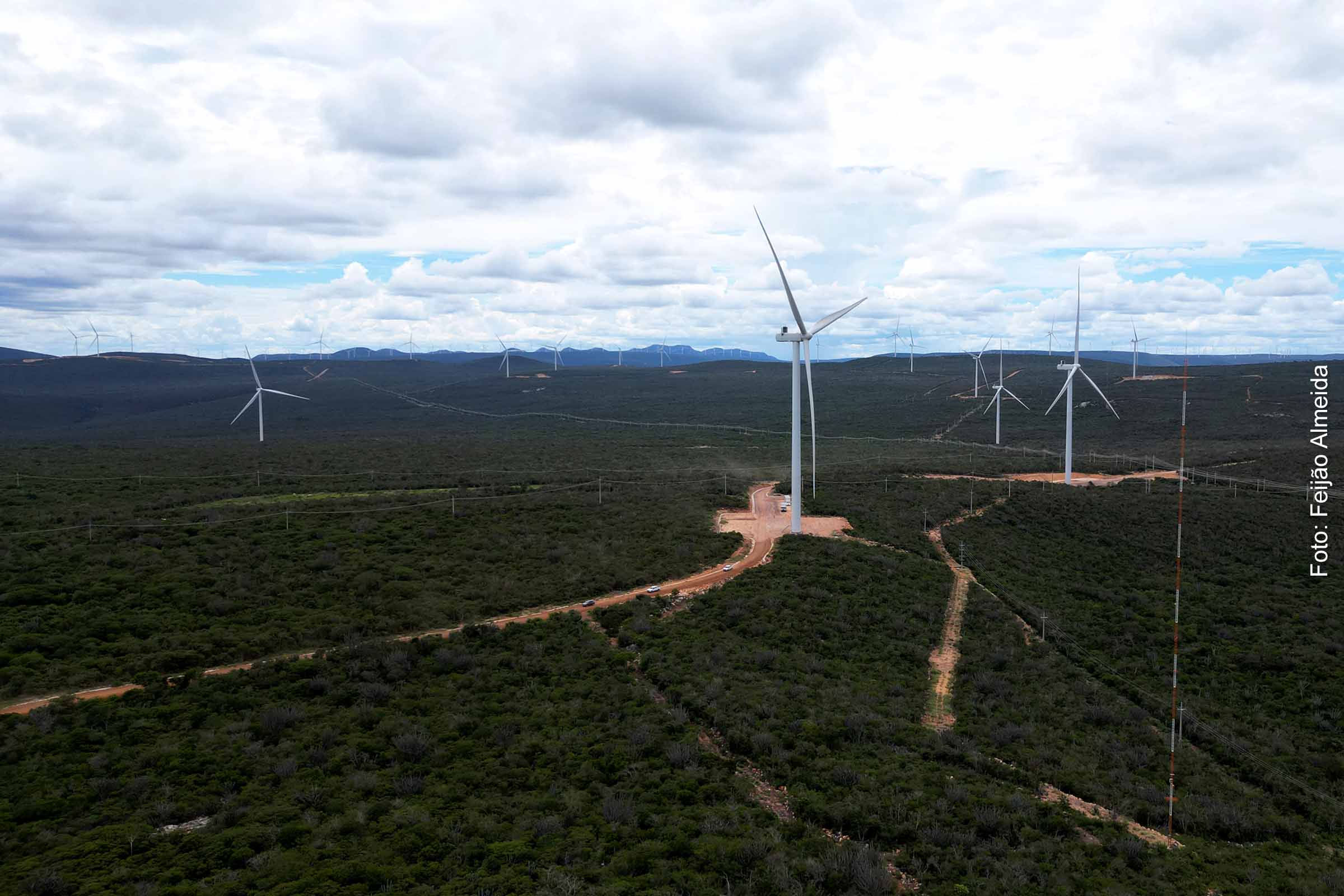 Complexo Eólico Aroeira reforça liderança da Bahia na produção de energia renovável