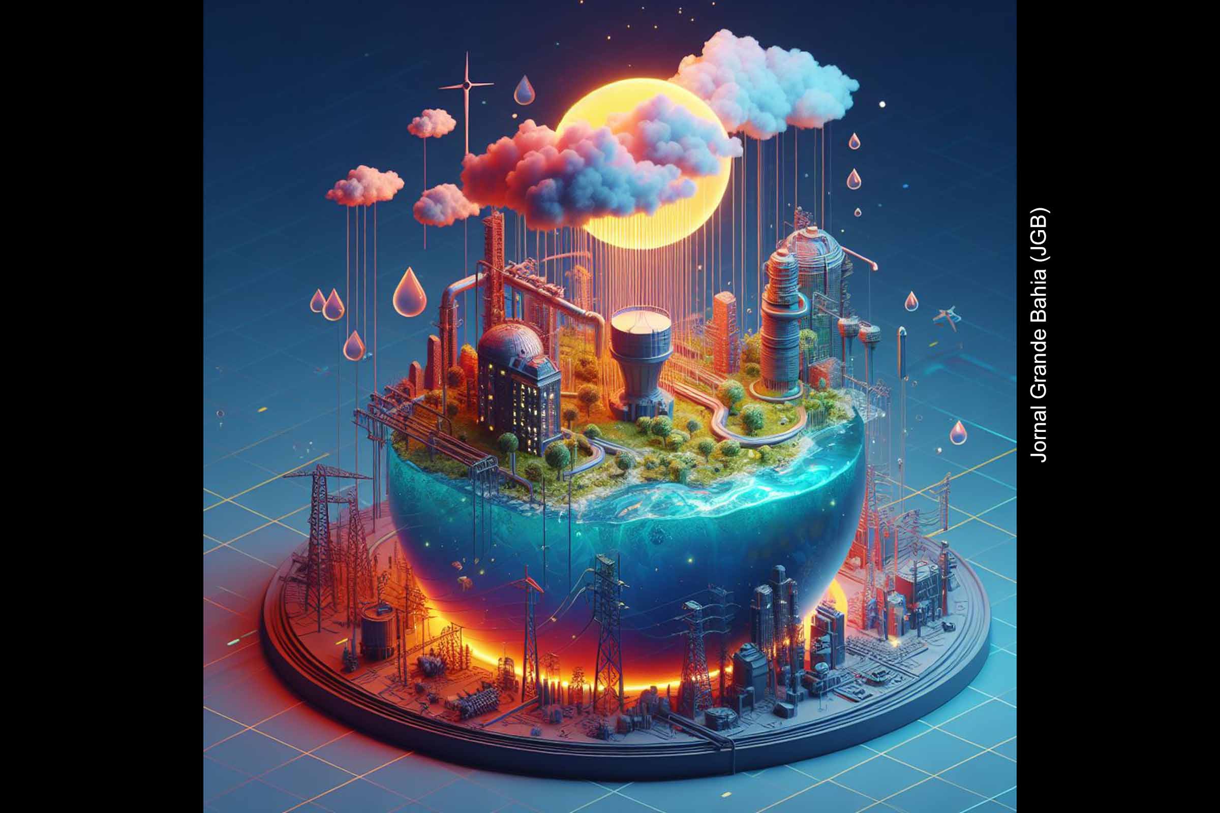 Falha em equipamentos elétricos geridos pela Coelba causa interrupção no abastecimento de água em municípios da Bahia.