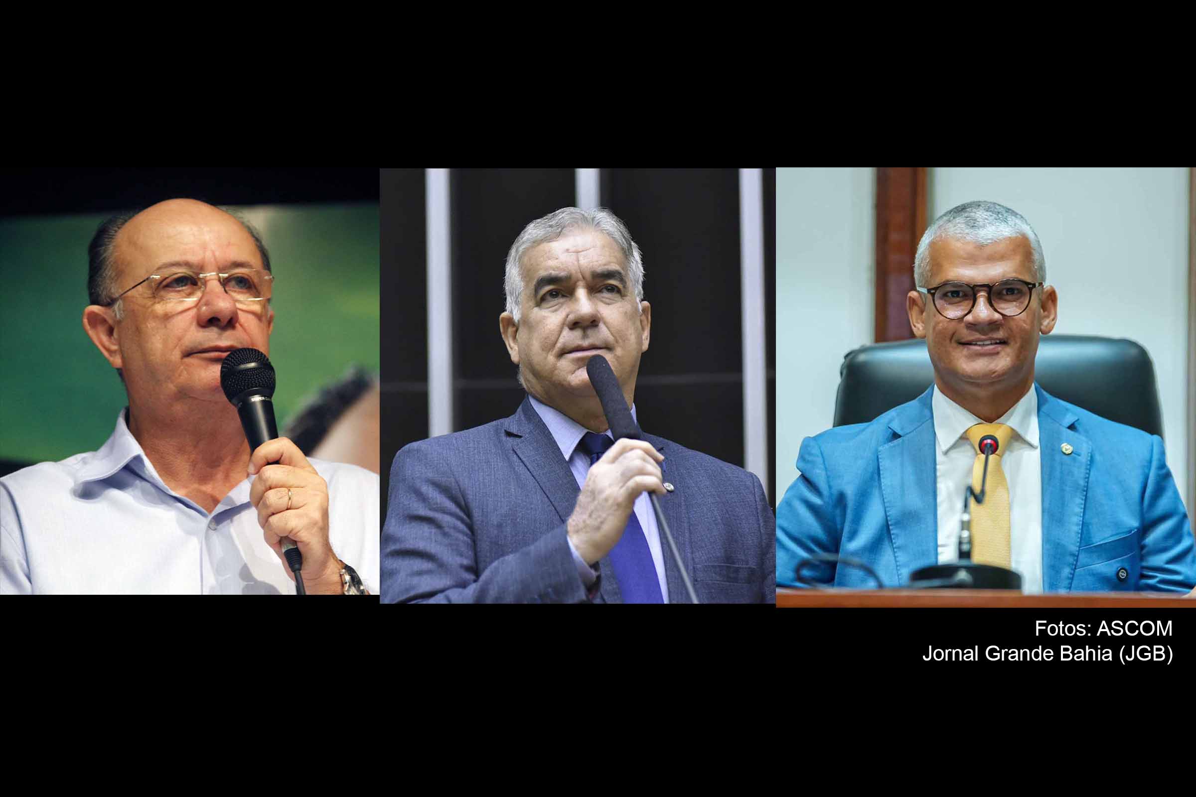 O cenário de disputa nas Eleições 2024 entre José Ronaldo, Zé Neto e Pablo Roberto pelo comando da Prefeitura de Feira de Santana