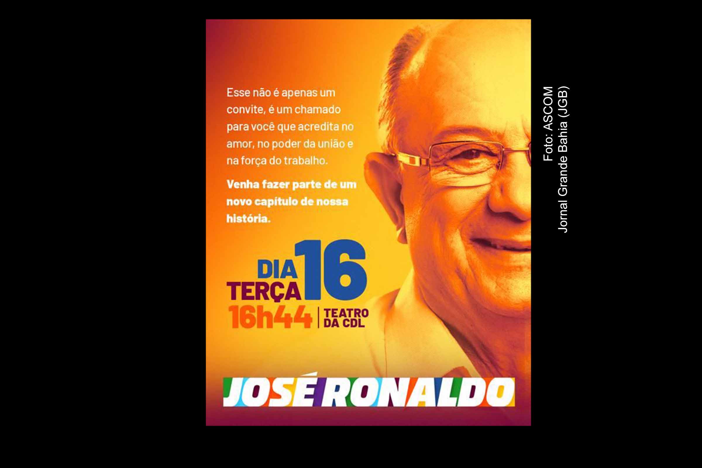 Evento suprapartidário com 10 legendas marca lançamento da pré-candidatura de José Ronaldo à prefeito de Feira de Santana nas Eleições 2024