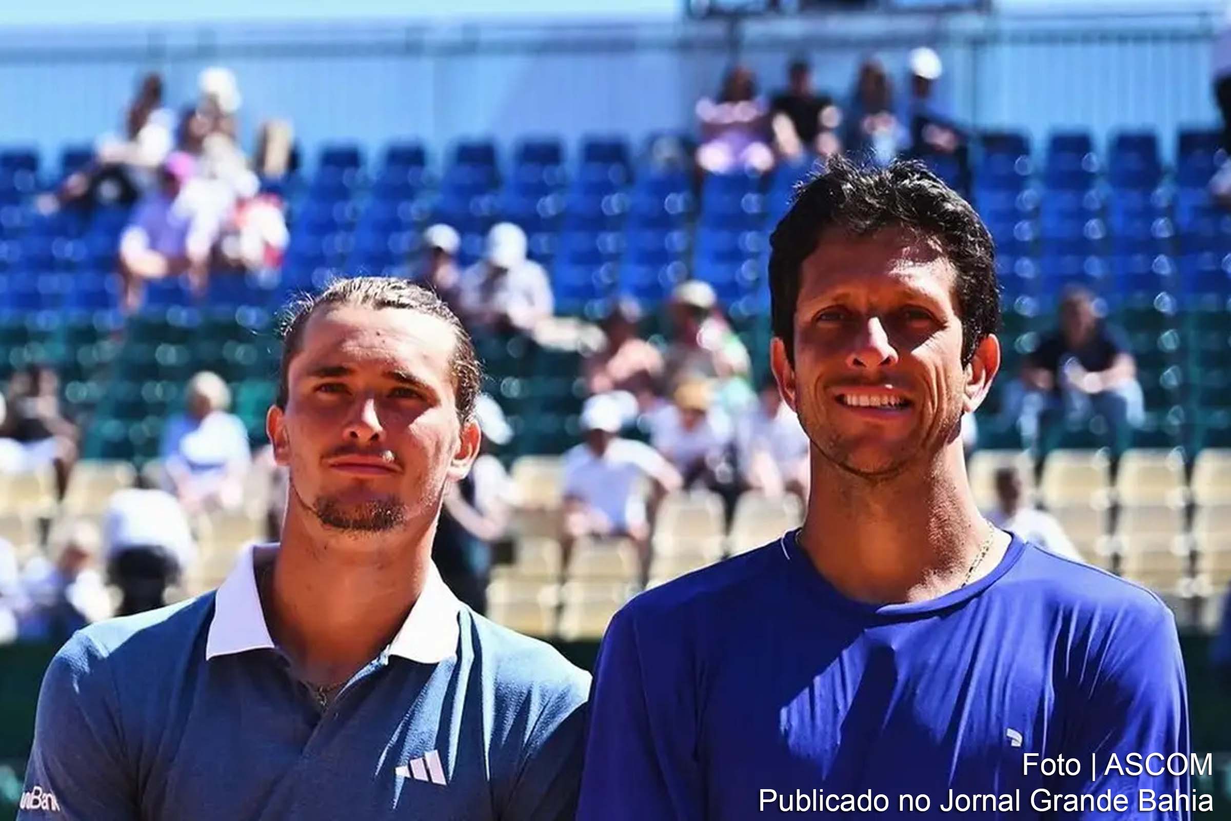 Marcelo Melo e Alexander Zverev foram vice-campeões de duplas no Masters 1000 de Monte Carlo.