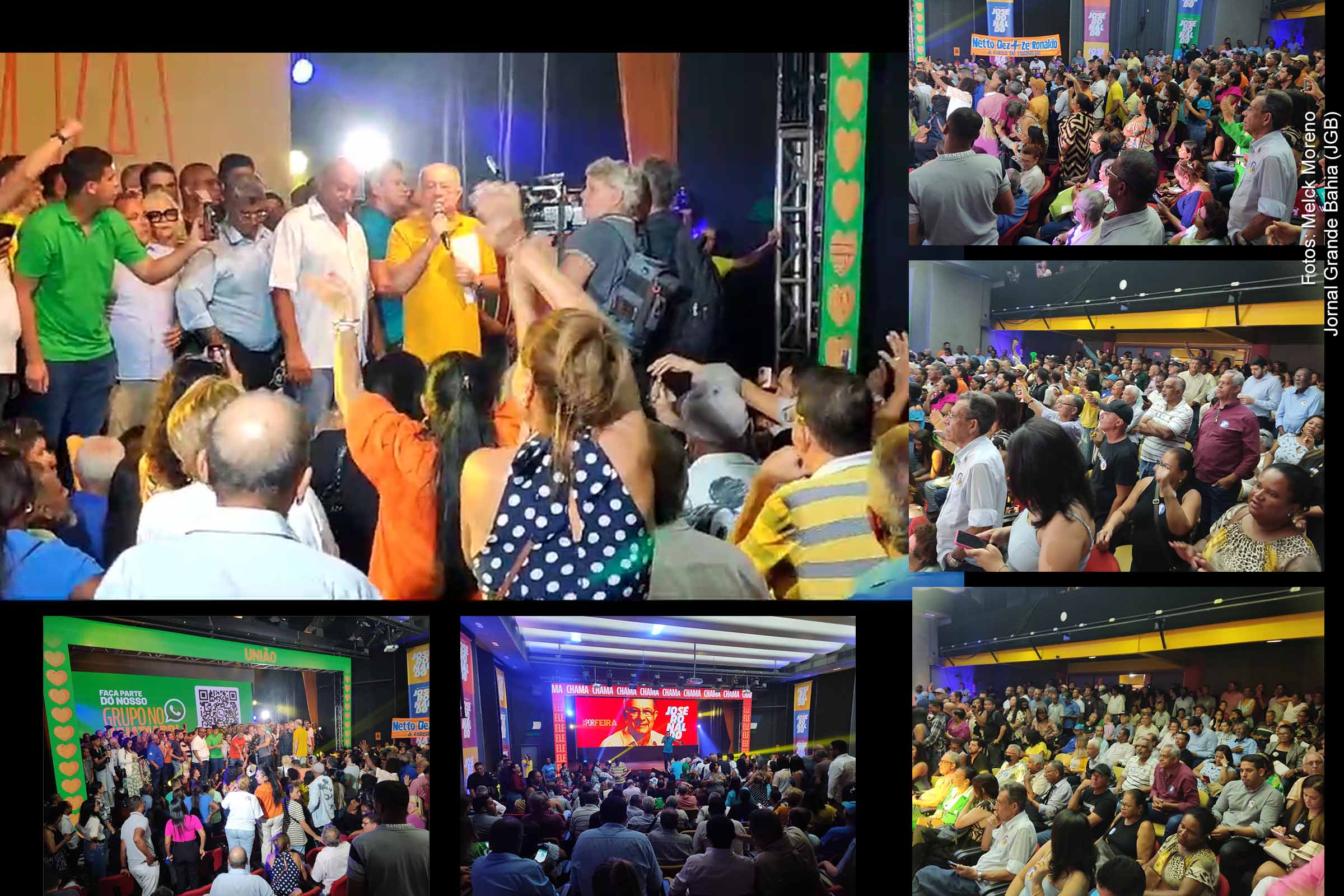 José Ronaldo de Carvalho (Zé Ronaldo, União Brasil) anunciou sua pré-candidatura a prefeito de Feira de Santana em encontro com representantes de cerca de 10 legendas políticas.
