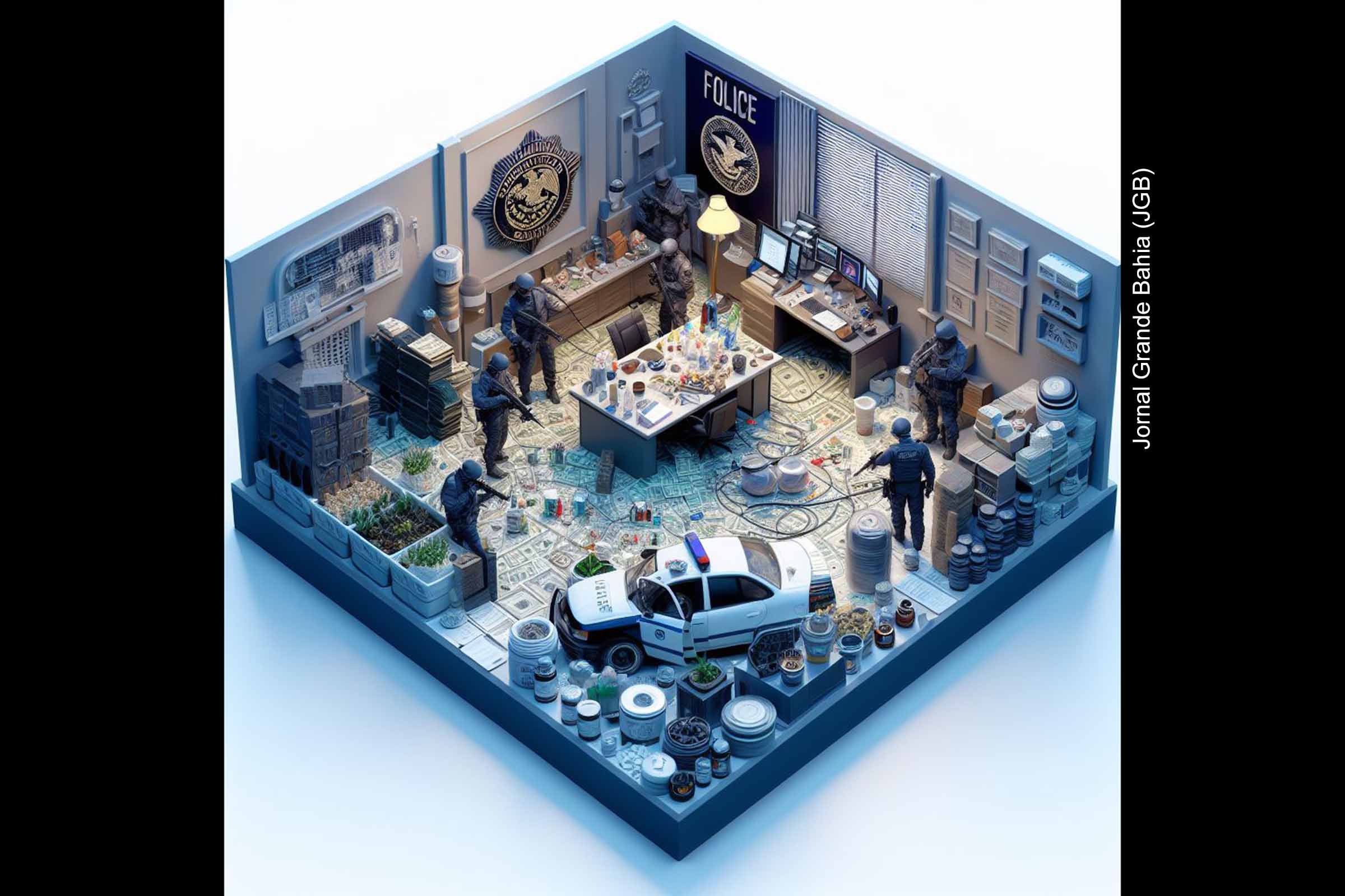 Operação conjunta entre Polícia Federal e CGU visa desarticular organização criminosa que desviou recursos da saúde.