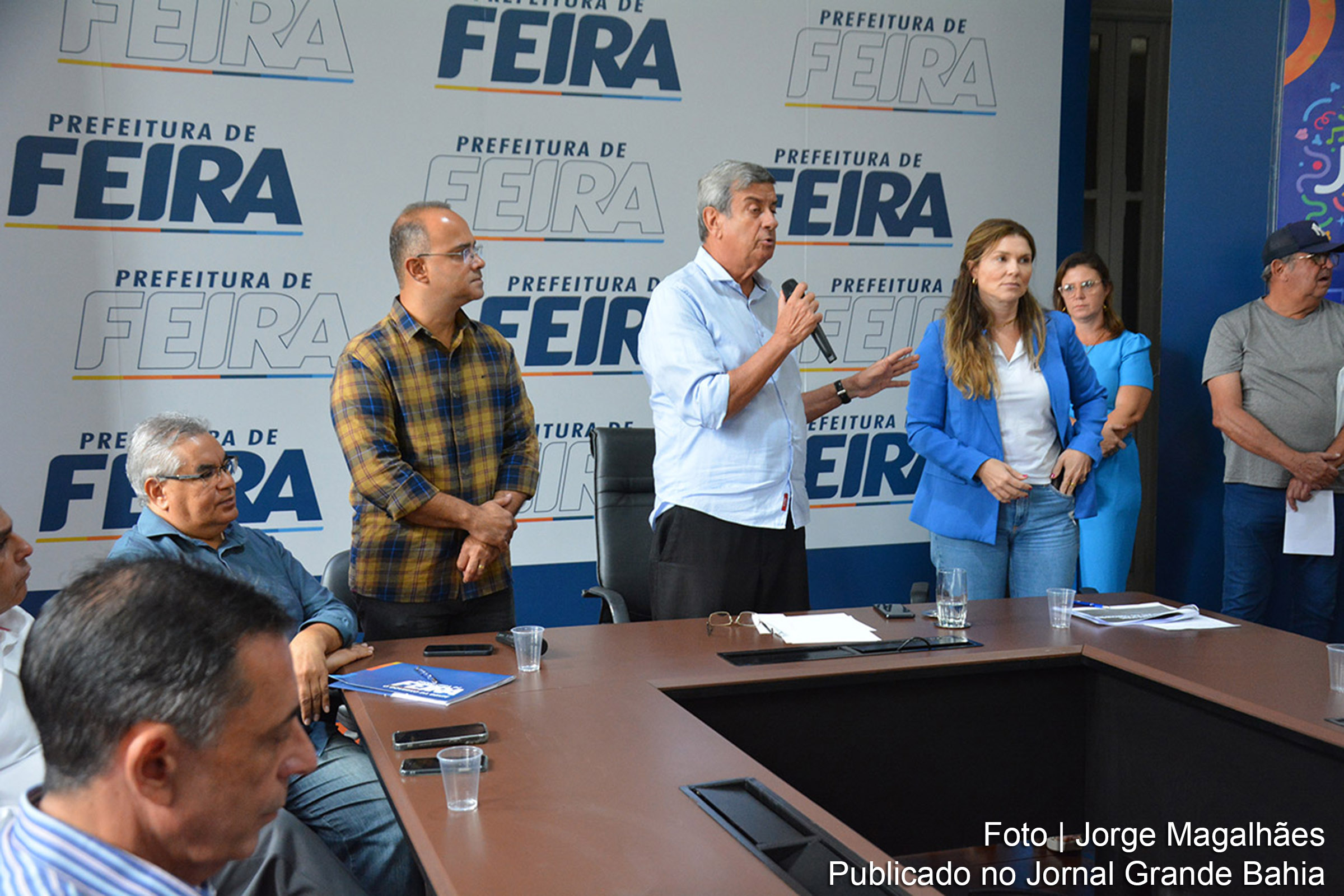O balanço da Micareta de Feira 2024 foi apresentado pelo prefeito Colbert Martins Filho e secretários municipais em coletiva de imprensa.