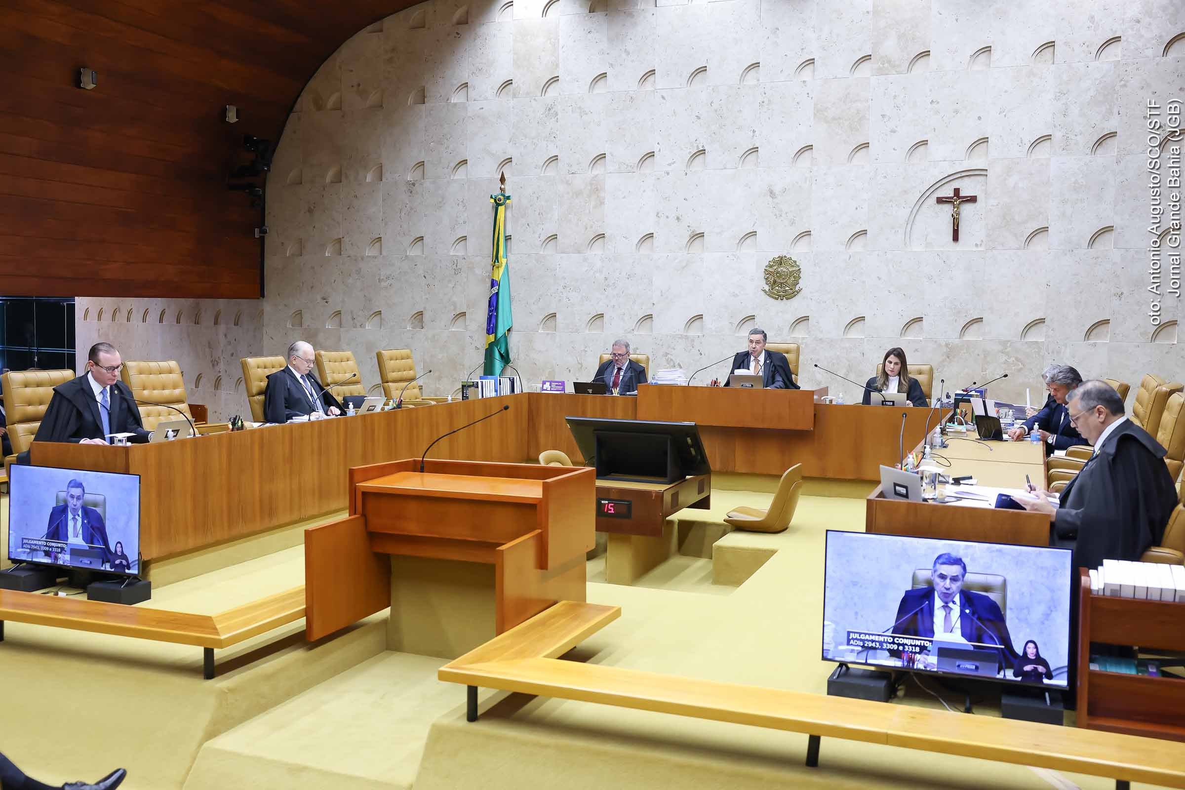 Sessão plenária do STF de 25 de abril de 2024.