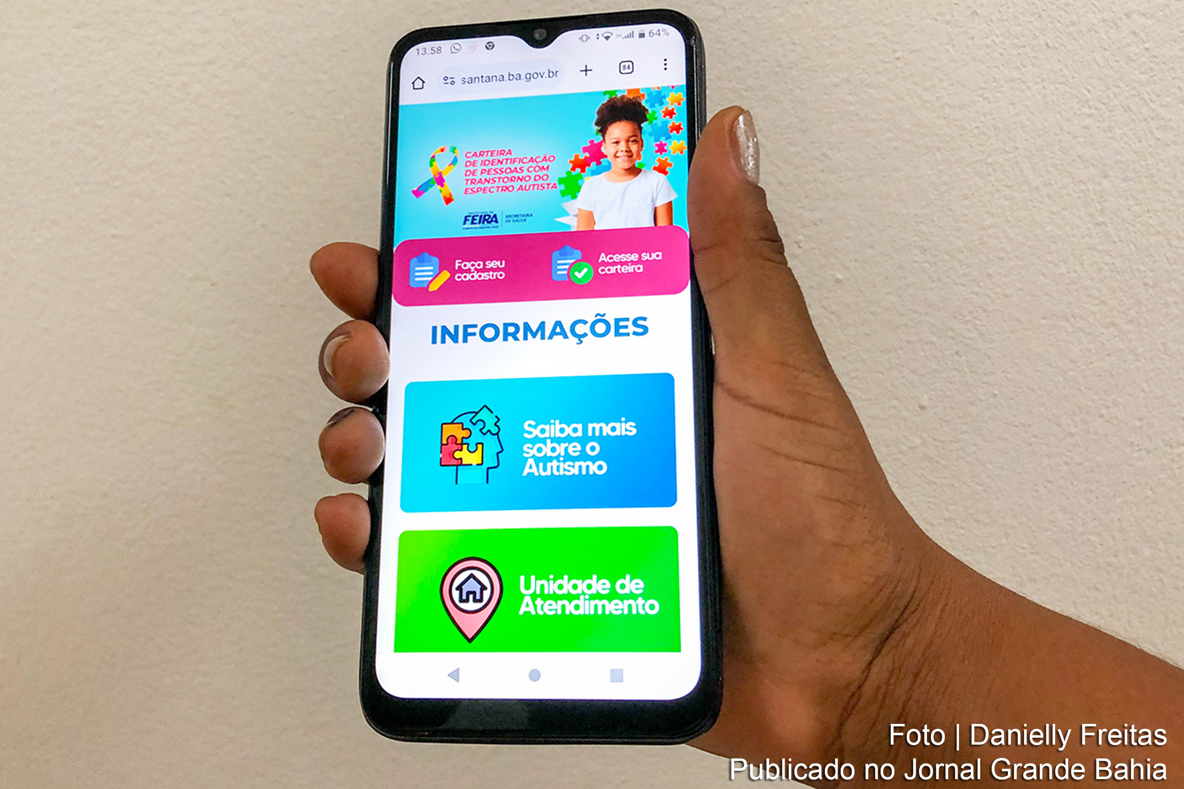 Feira de Santana é pioneira na emissão de Carteira Virtual de Identificação para Autistas na Bahia